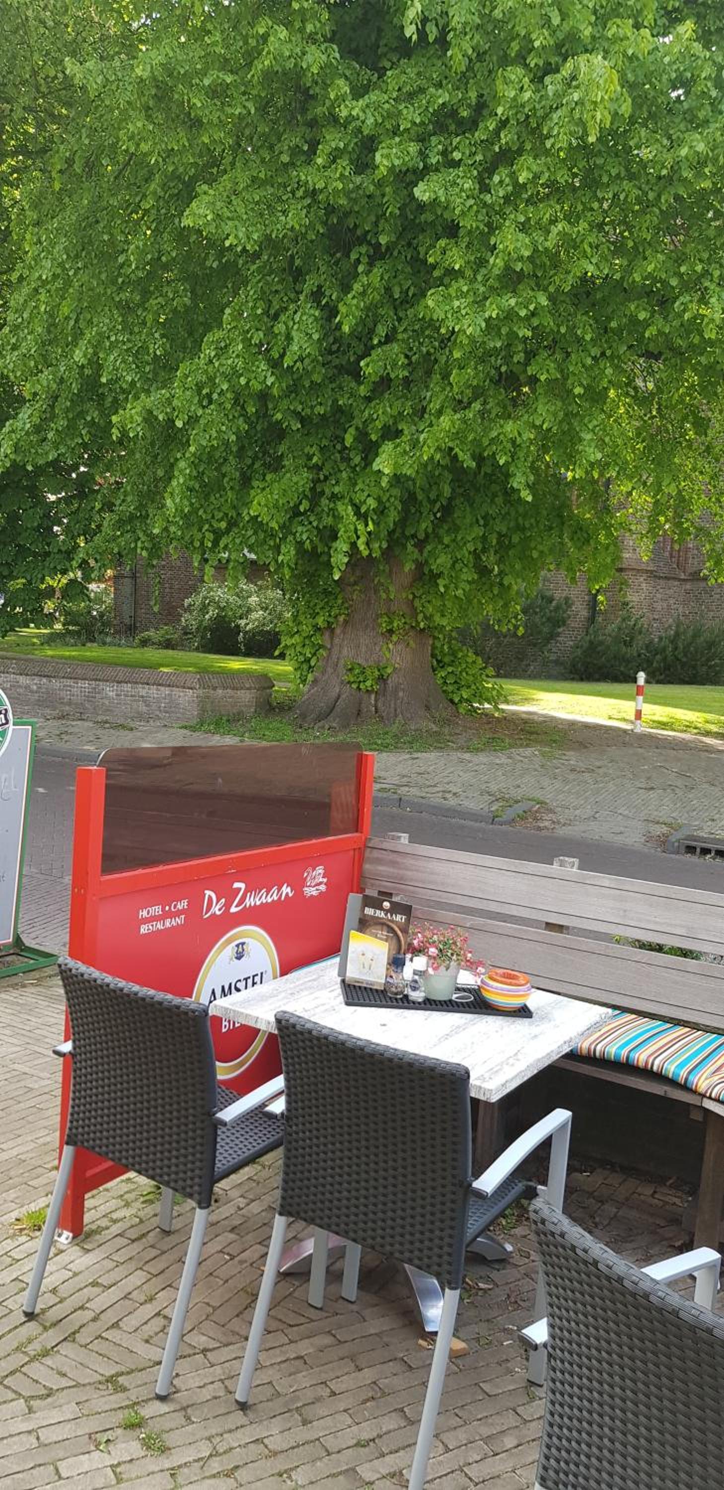 outdoor BBQ area