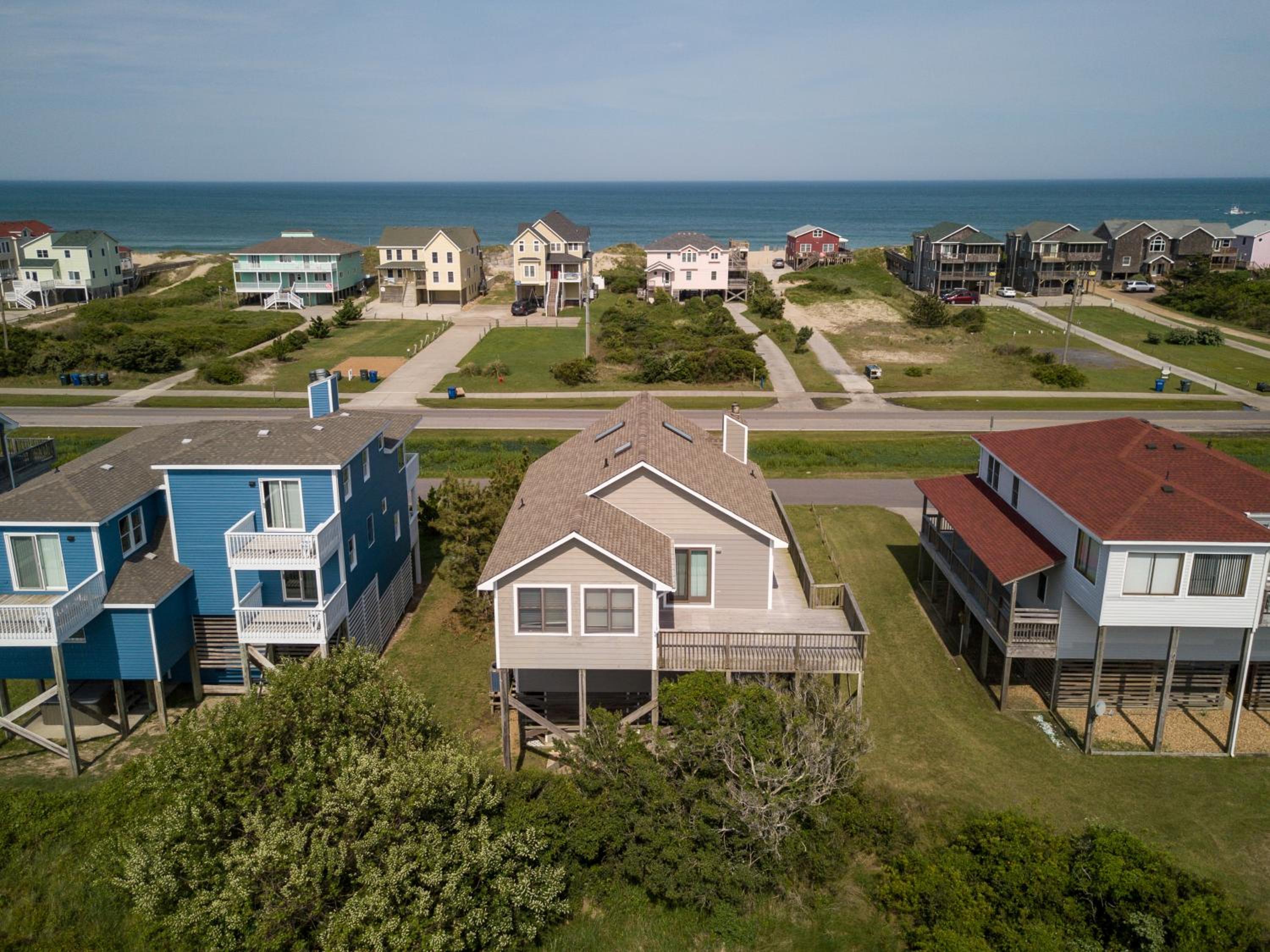 Simply Perfect - S Nags Head MP 19.5, 120 Yds to Beach, Ocean View, Community Pool, Tennis, Sunrises, Sunsets