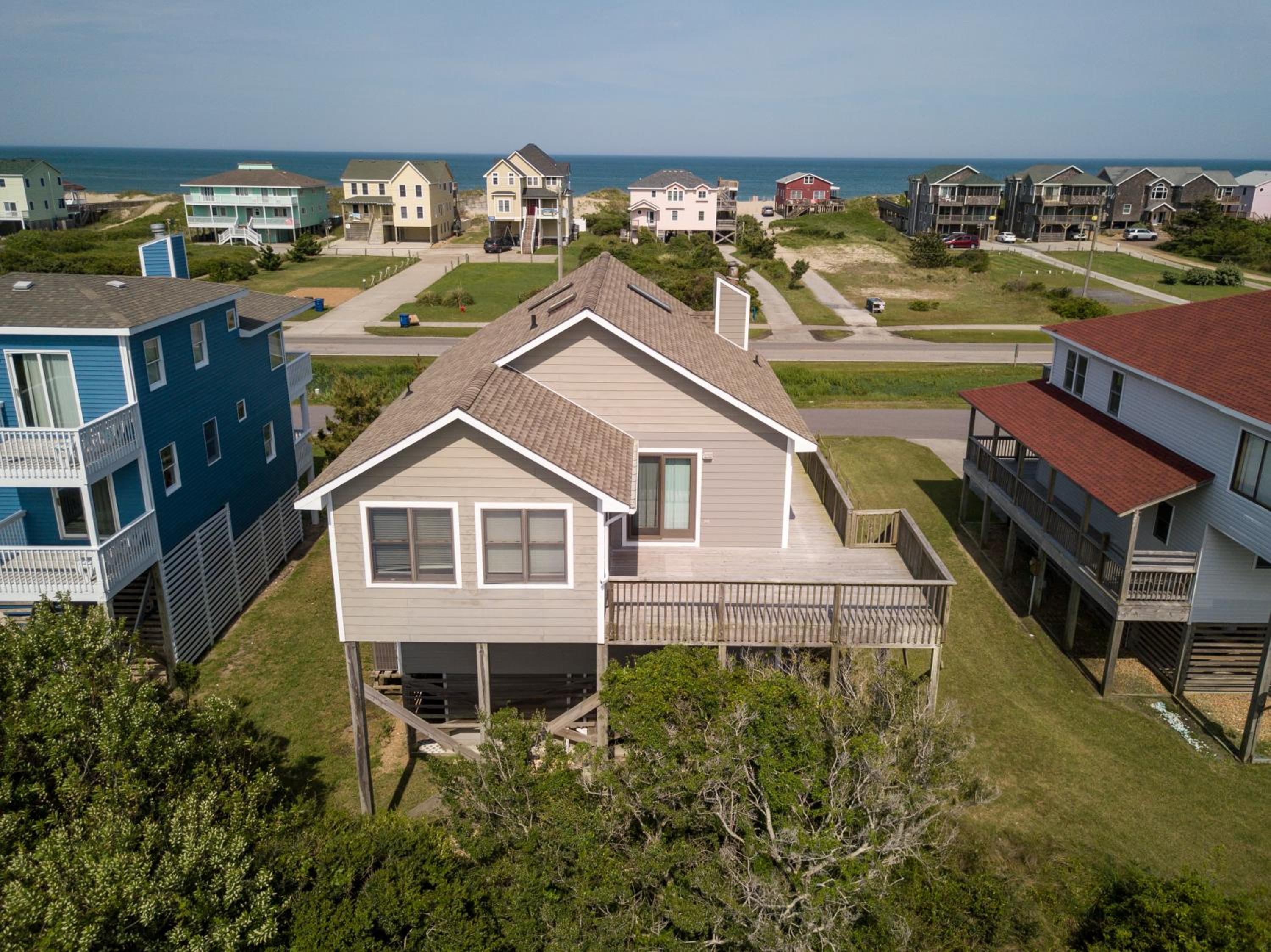 Simply Perfect - S Nags Head MP 19.5, 120 Yds to Beach, Ocean View, Community Pool, Tennis, Sunrises, Sunsets