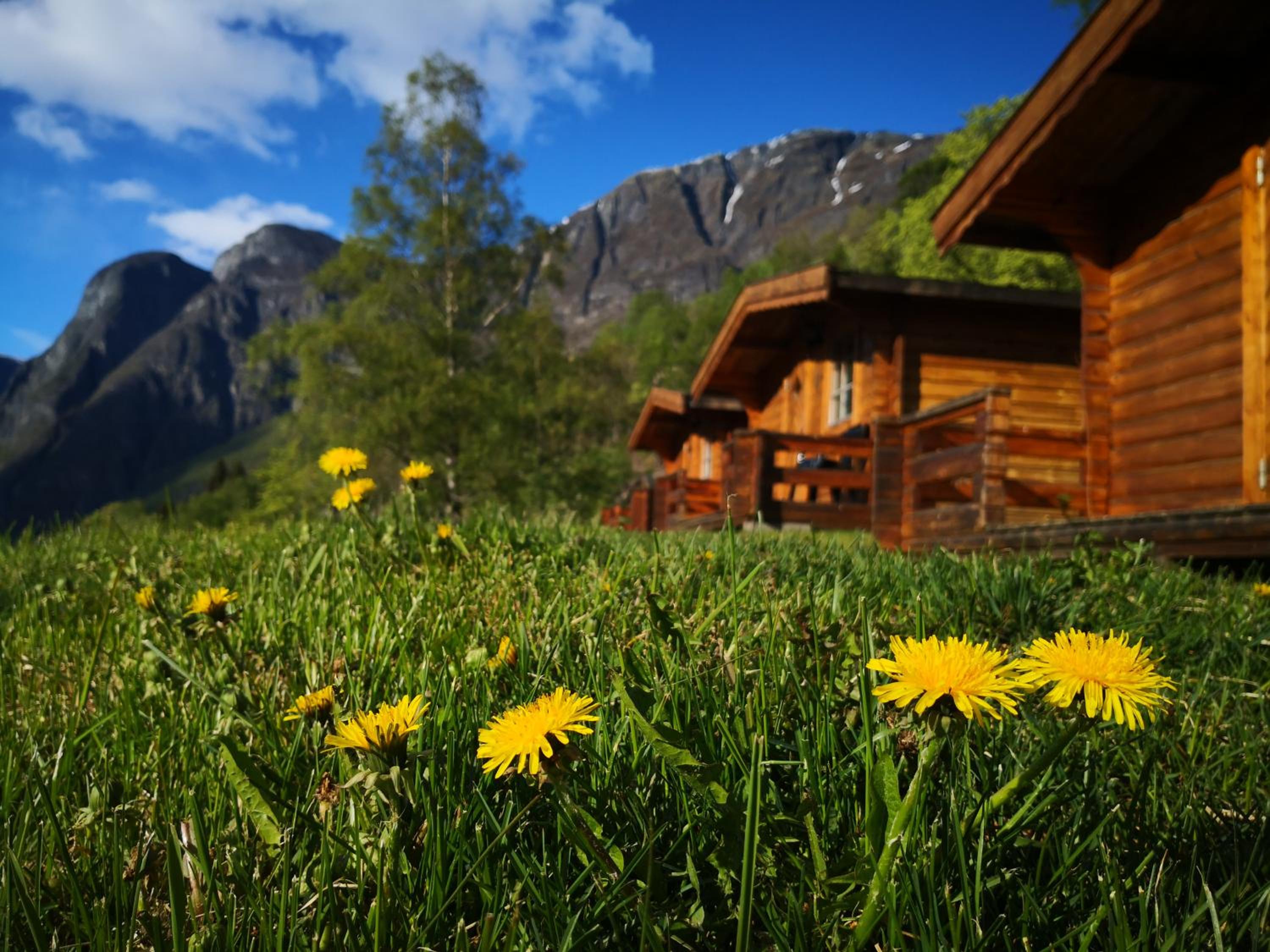 Winjum Cabin Aurland Stegastein view 5