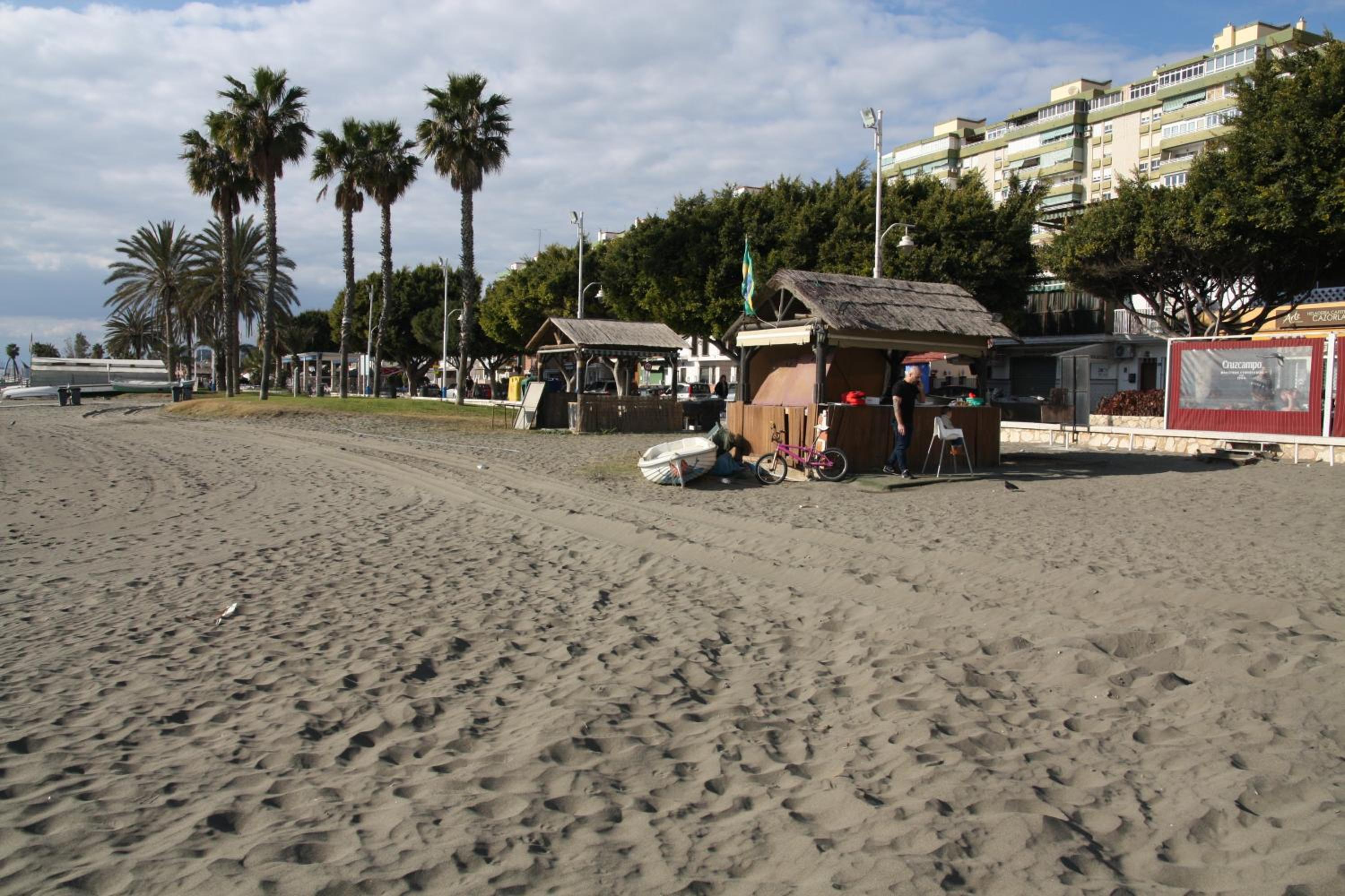 Piso 110m² en el Palo con parking cerca de la playa