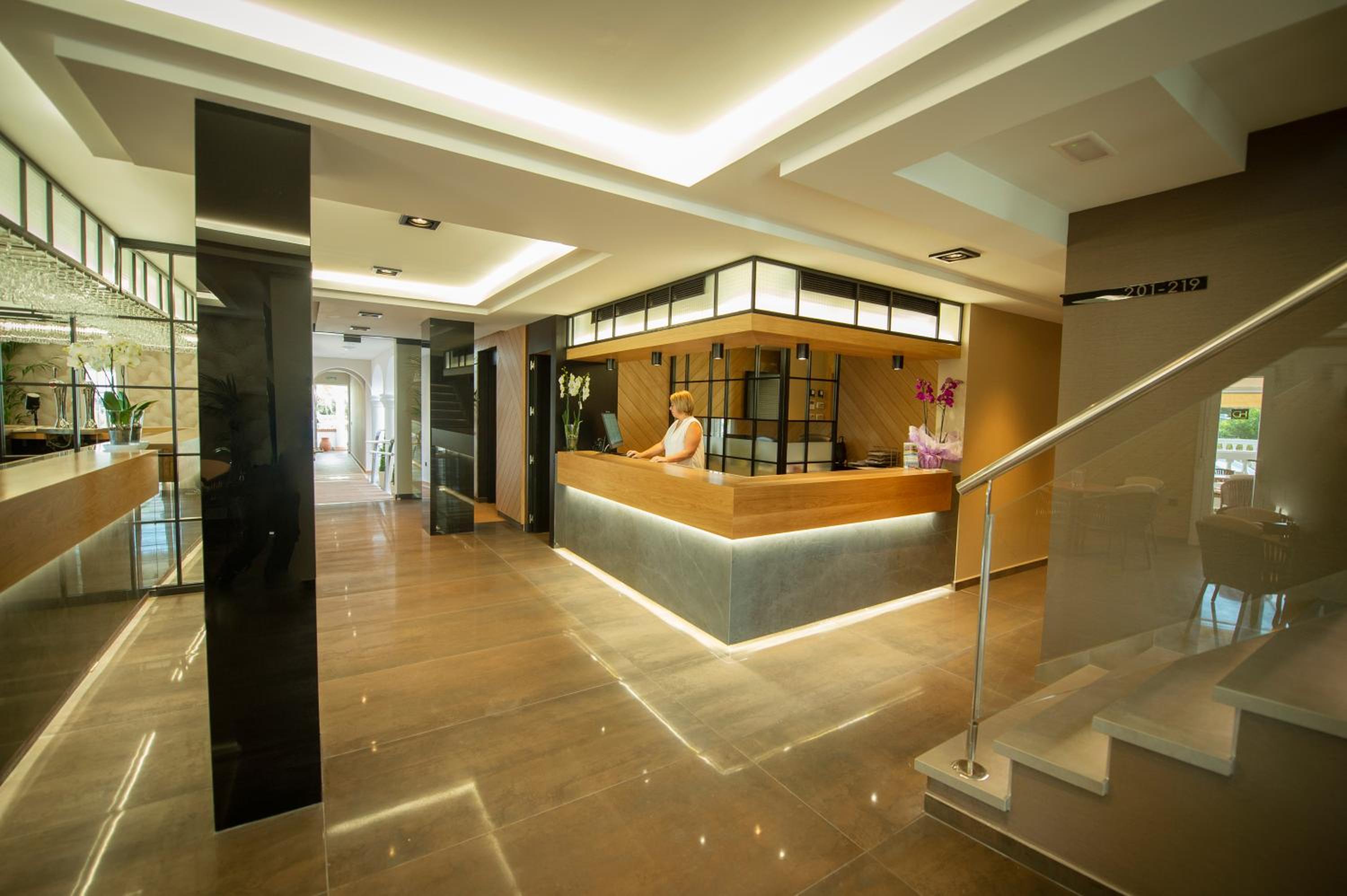 hotel reception