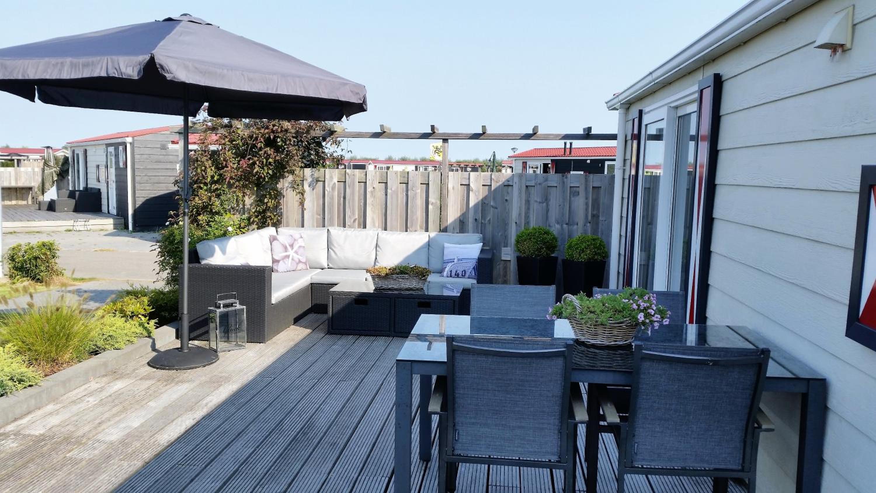 Chalet Olm Ferienpark Olmenduin Zeeland 4 Pers familienfreundlich Hunde willkommen view 3
