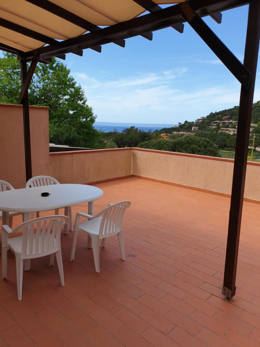 outdoor BBQ area