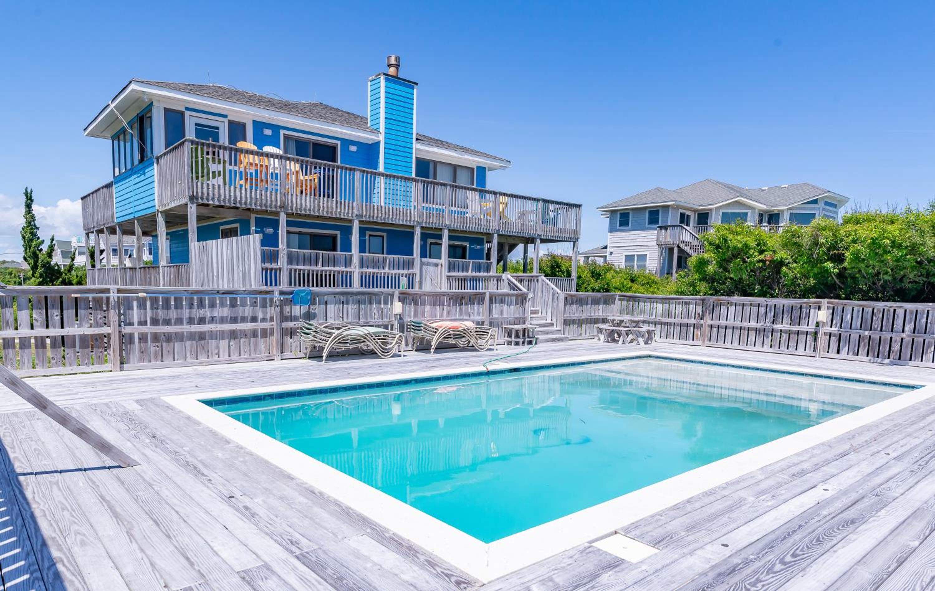Jessea - Corolla, Ocean Sands, Oceanfront, Ocean Views, Private Walkway to Beach, Pool, Hot Tub