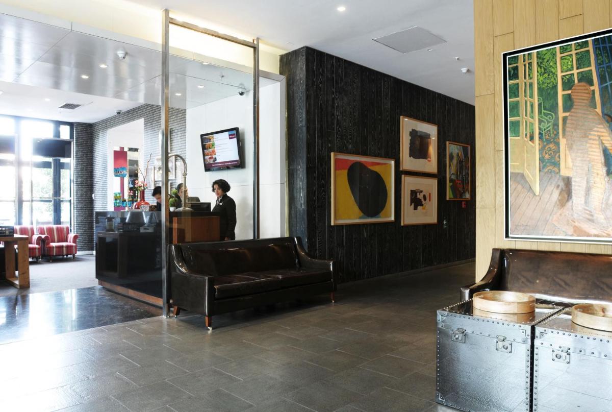 hotel reception