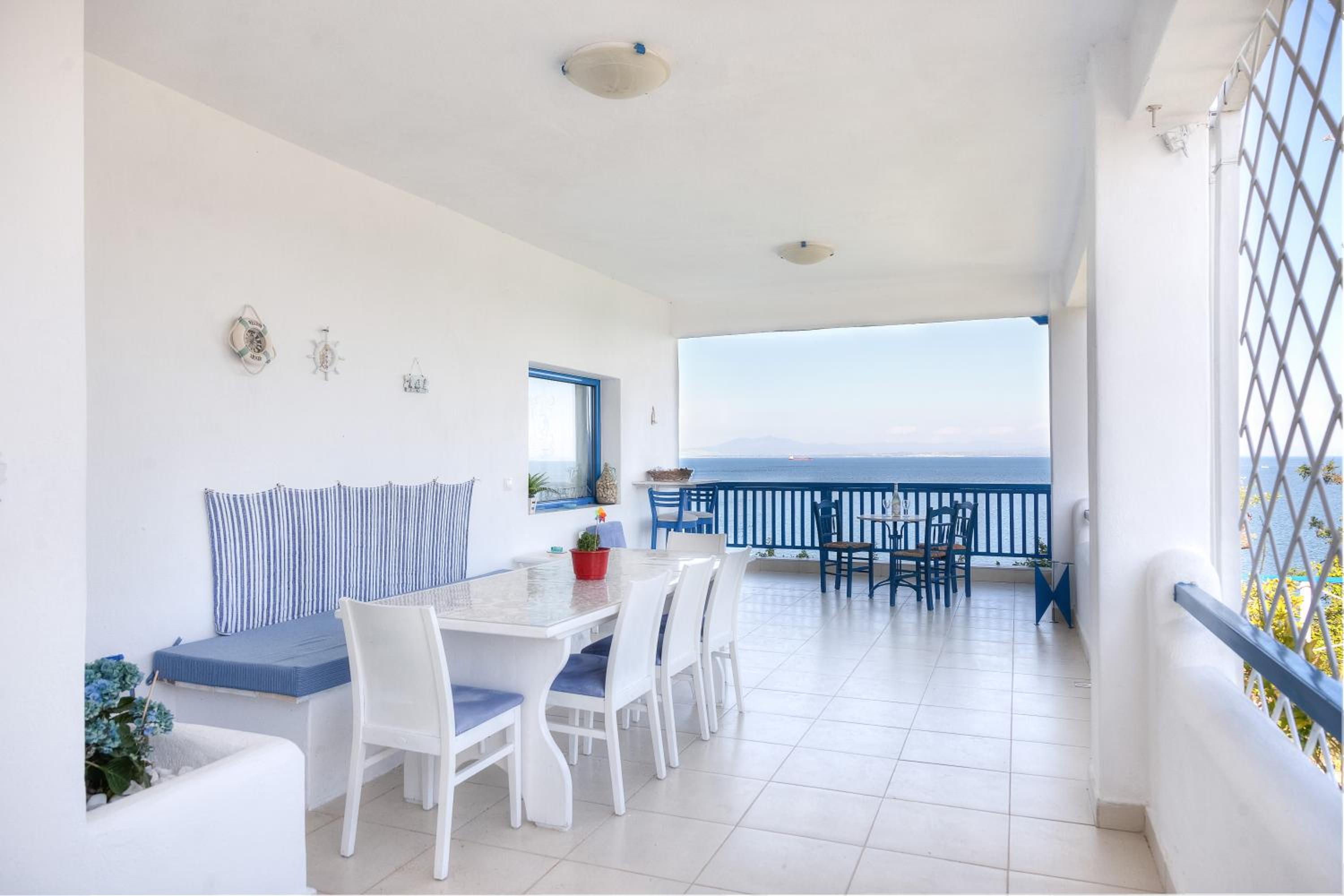 Navy Greece Villa with swimming pool & sea view view 5