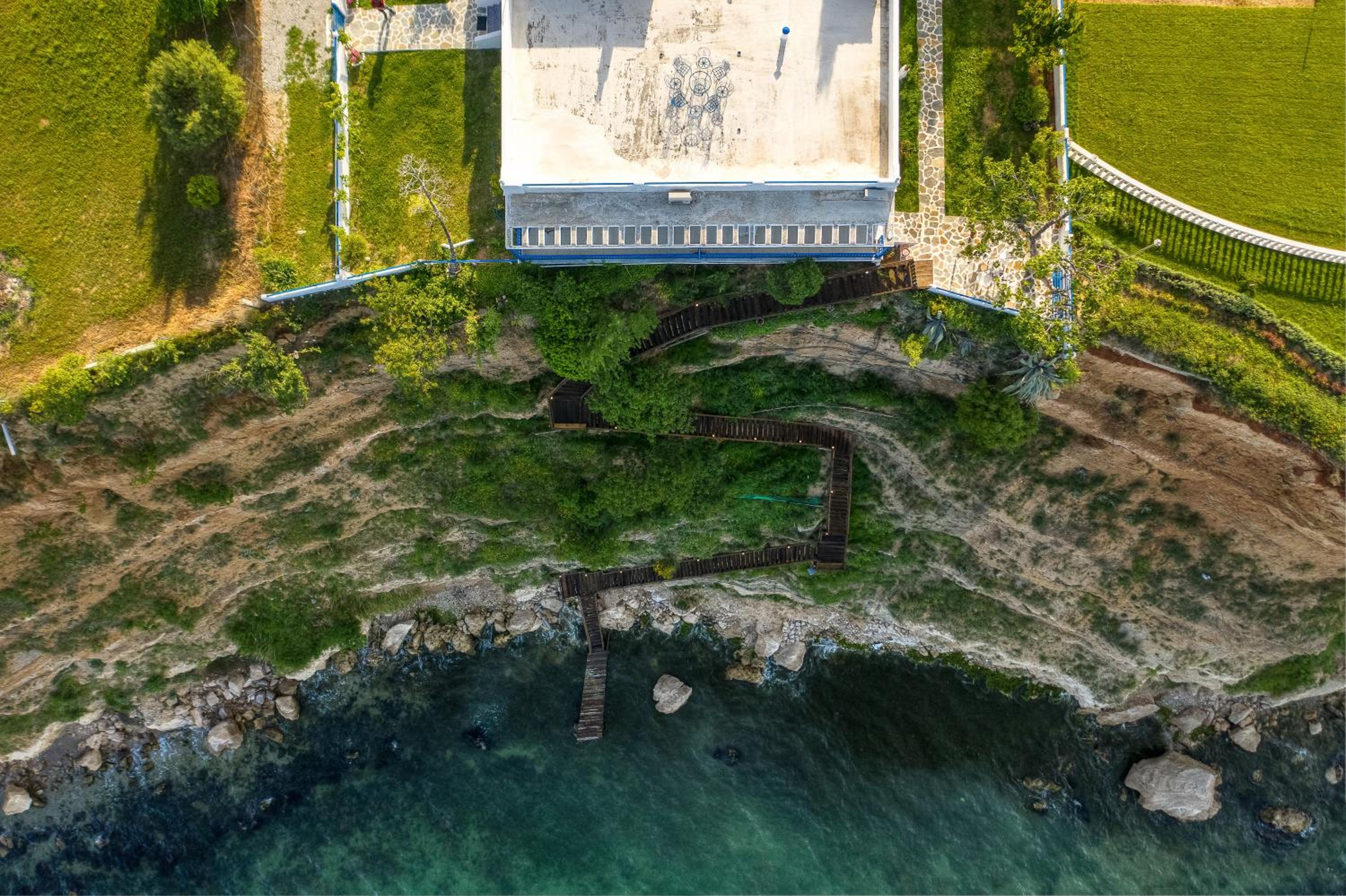 Navy Greece Villa with swimming pool & sea view view 4