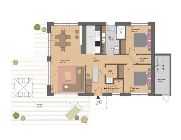 Gud Jard Chalet Nr 18 - Design-Ferienhaus mit exklusiver Ausstattung