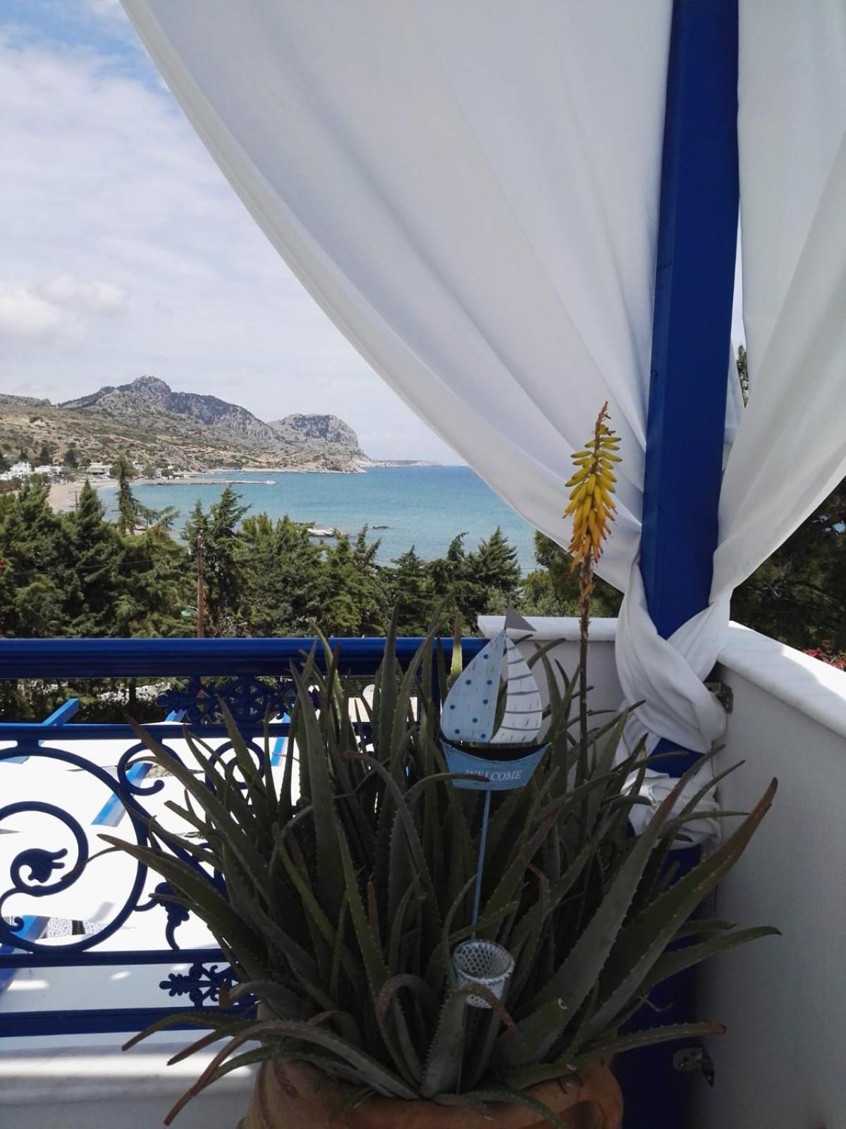 Bouganville Studios Stegna view 5