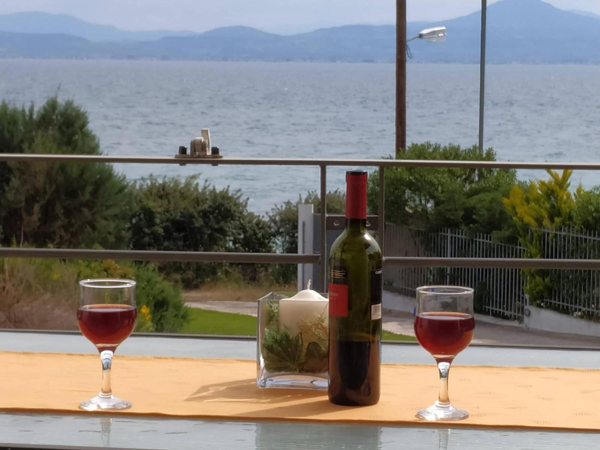 Beautiful house by the sea,Loutraki Skaloma. view 3