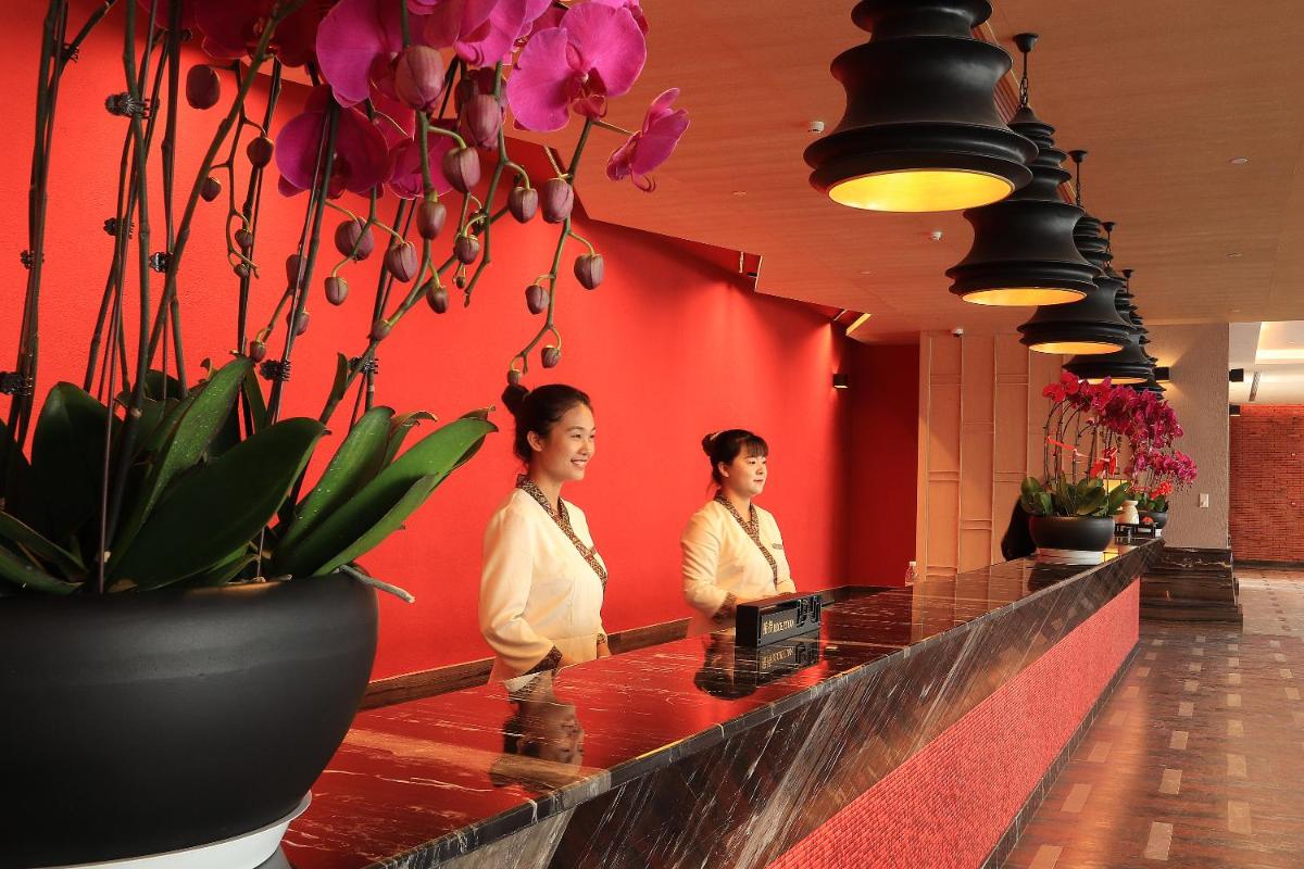 hotel reception