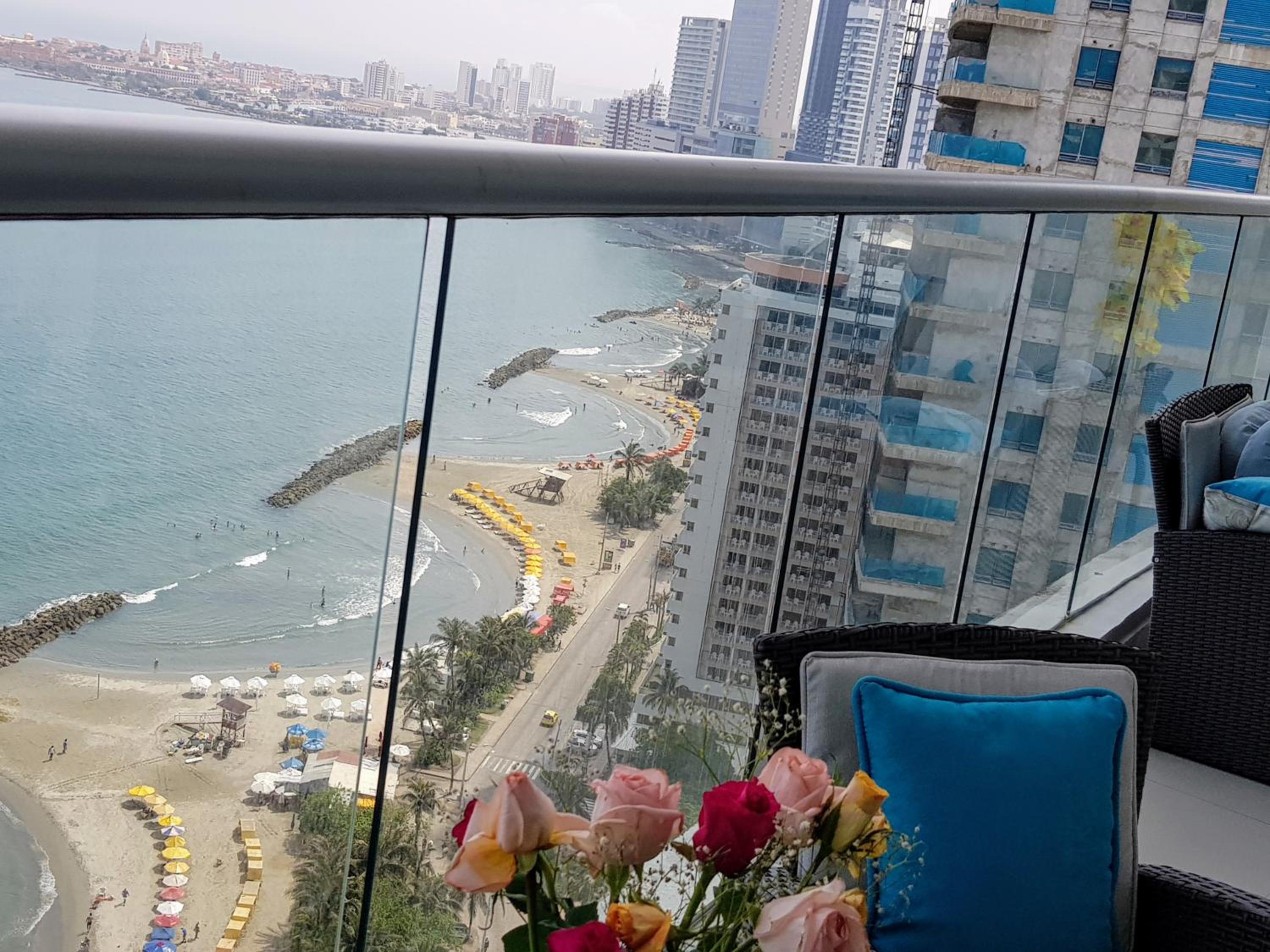Encantador apartamento frente a la playa