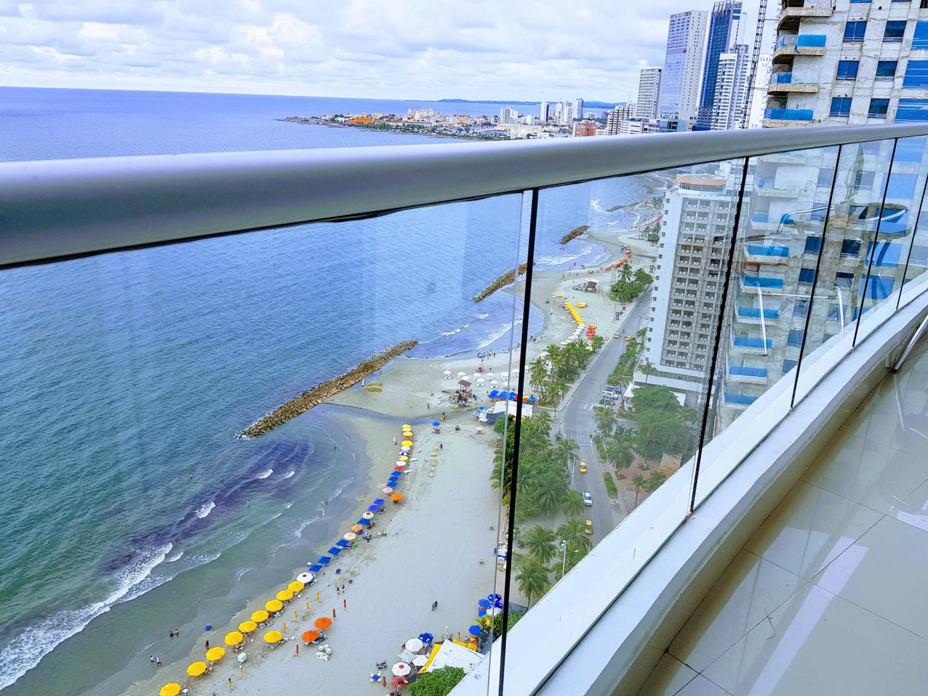 Encantador apartamento frente a la playa