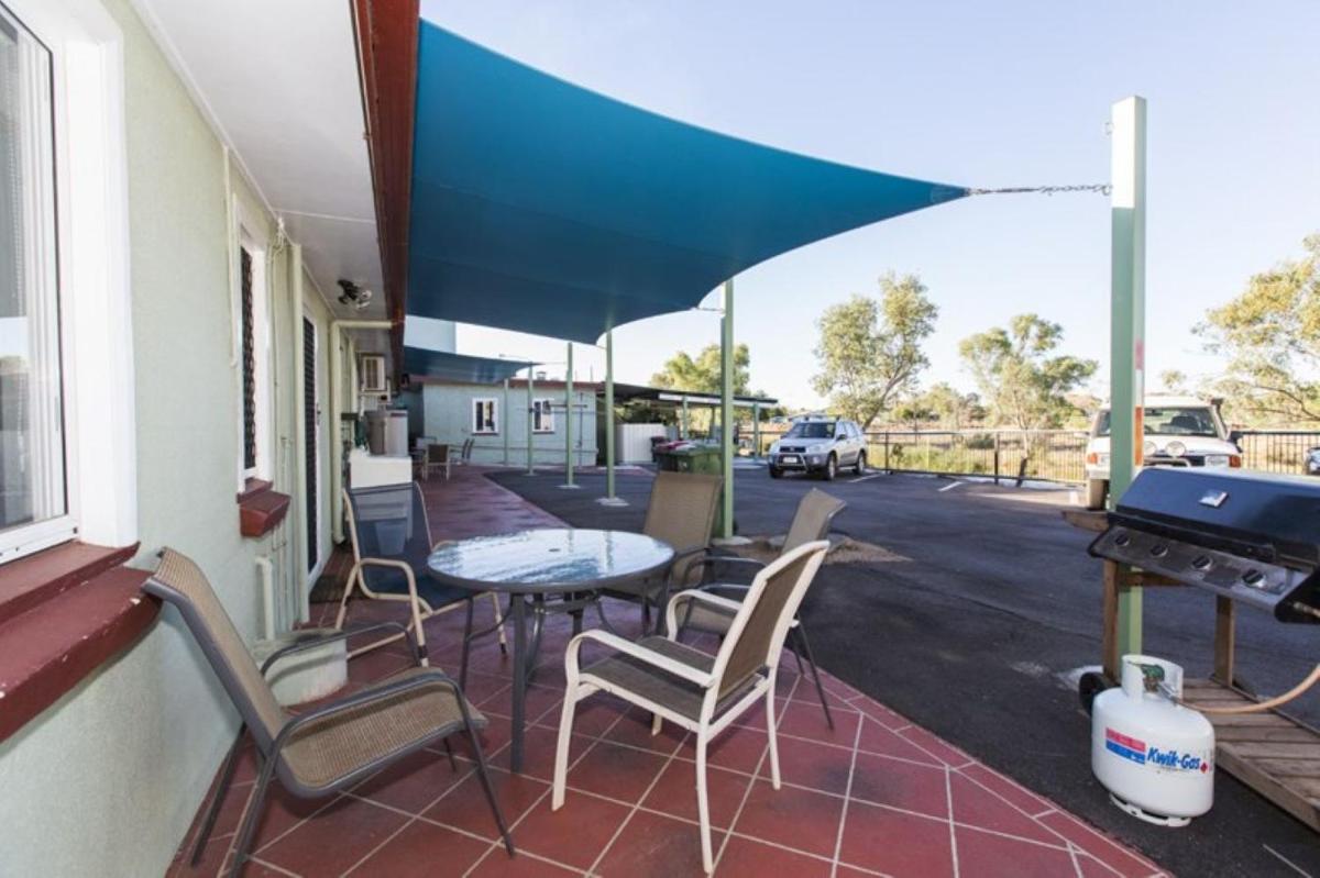 outdoor BBQ area