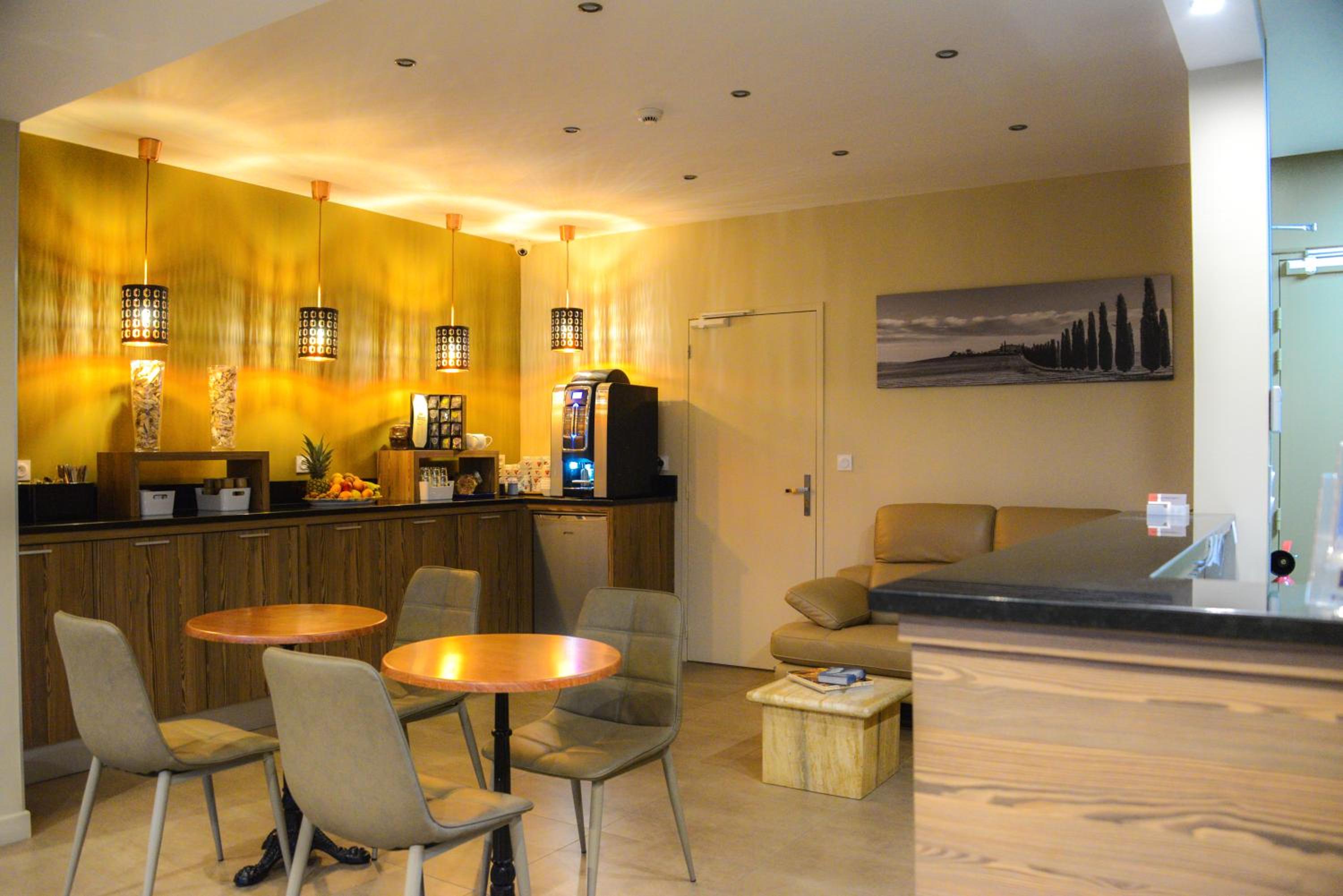 hotel reception