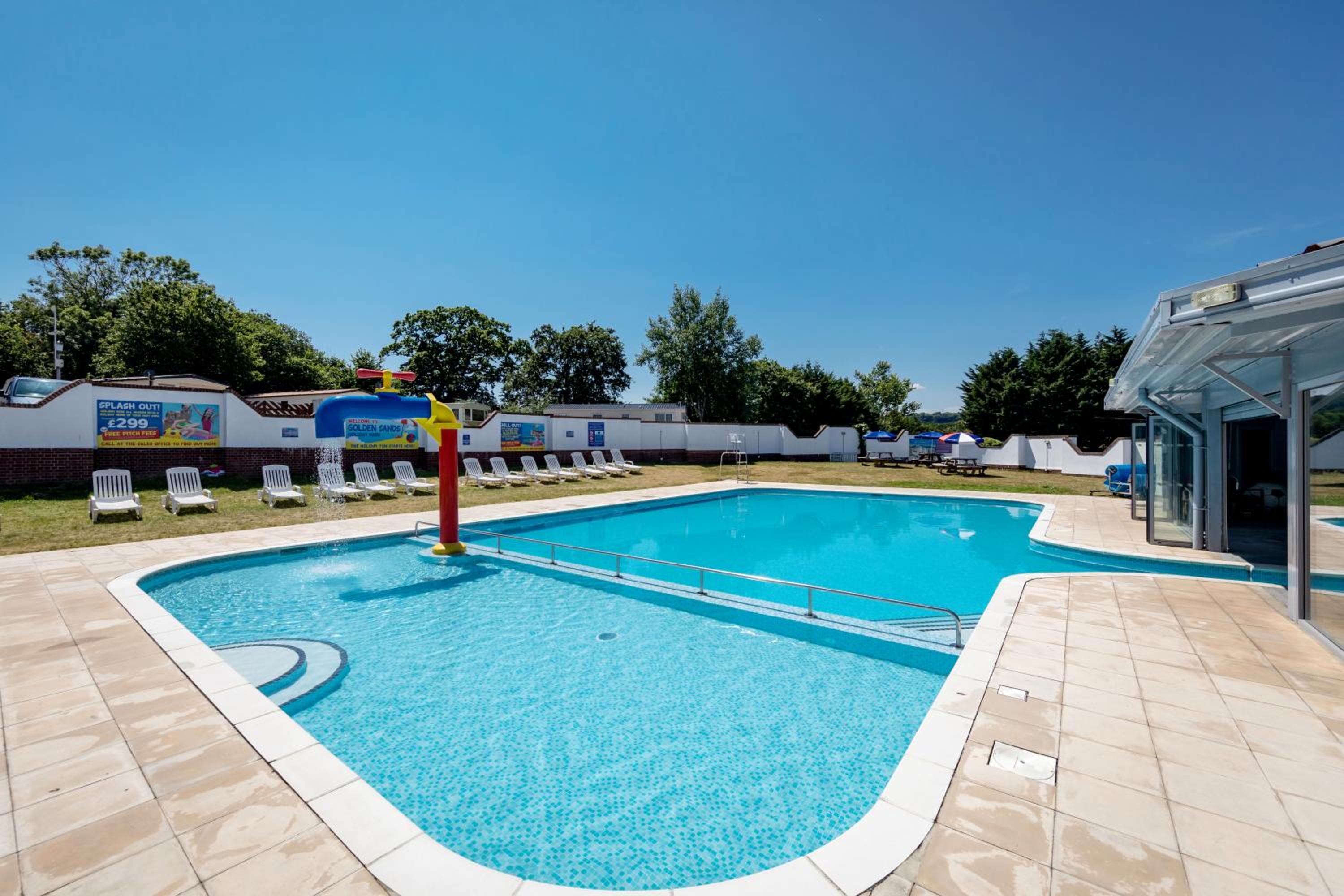 Camping Pods, Golden Sands Holiday Park view 2