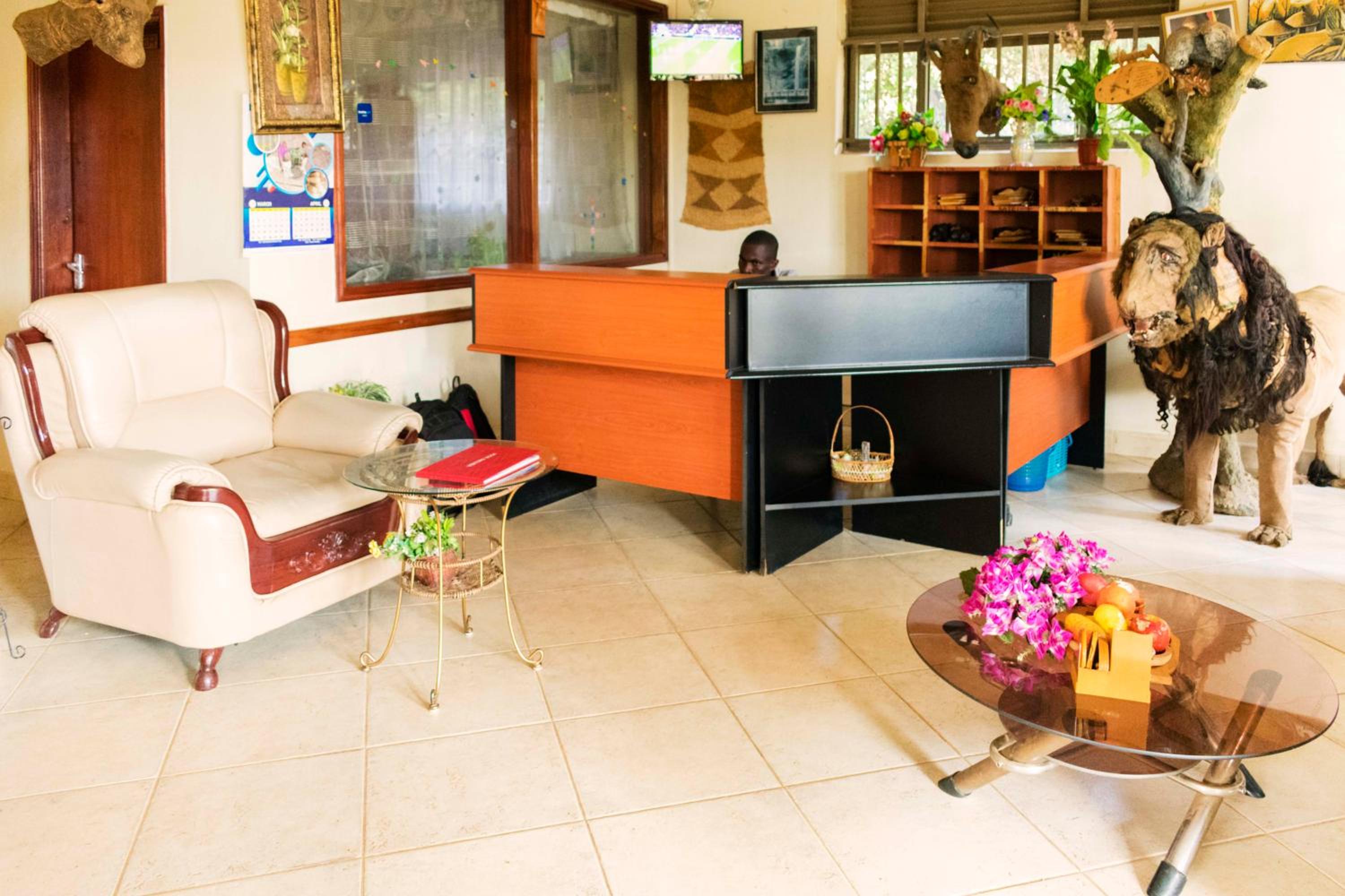 hotel reception