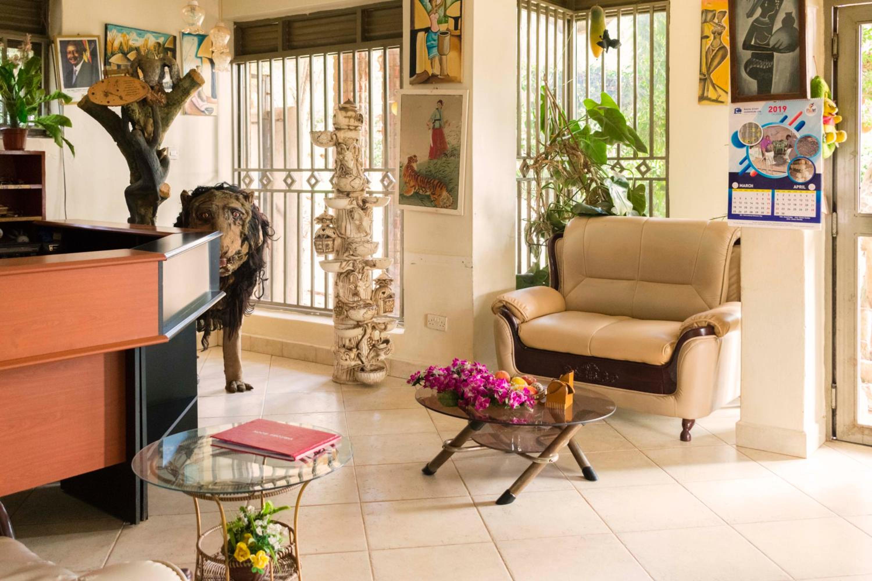 hotel reception