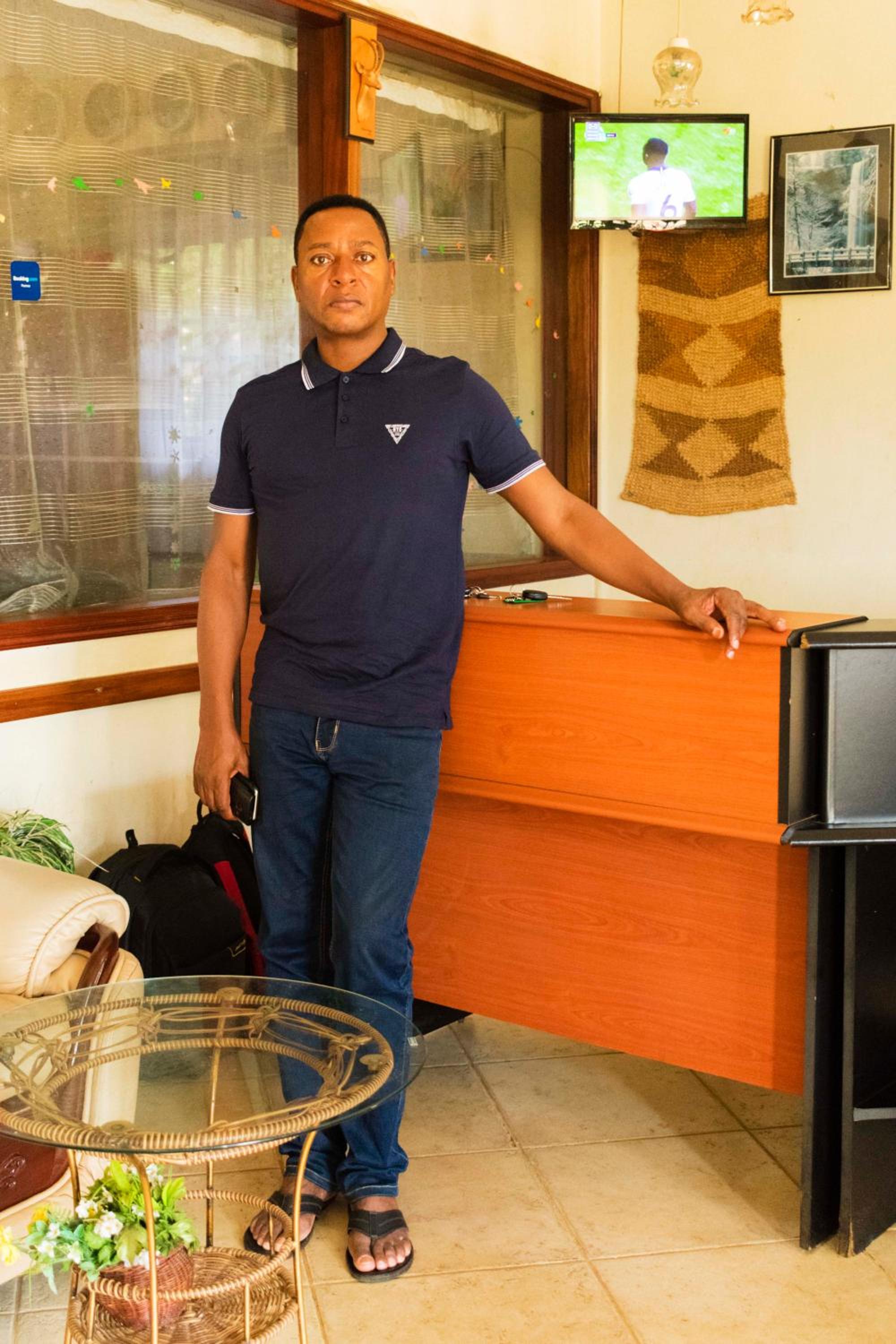 hotel reception