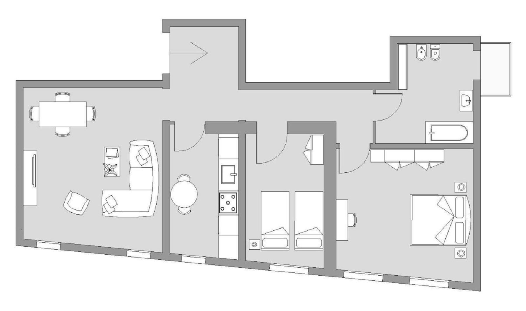 Ca' Del Monastero 3 Collection Apartment for 4 Guests with Lift