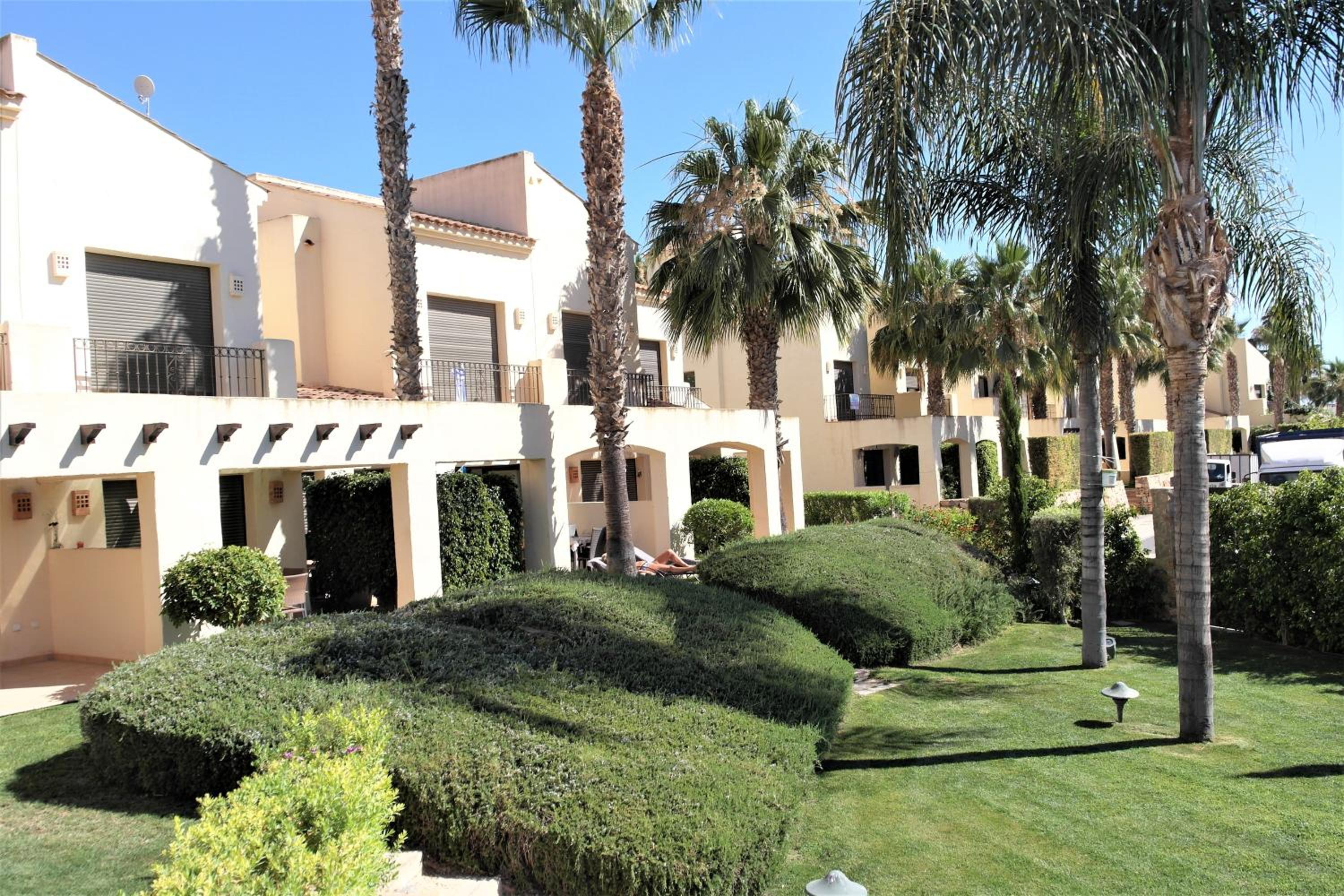 Townhouse overlooking the pool view 2