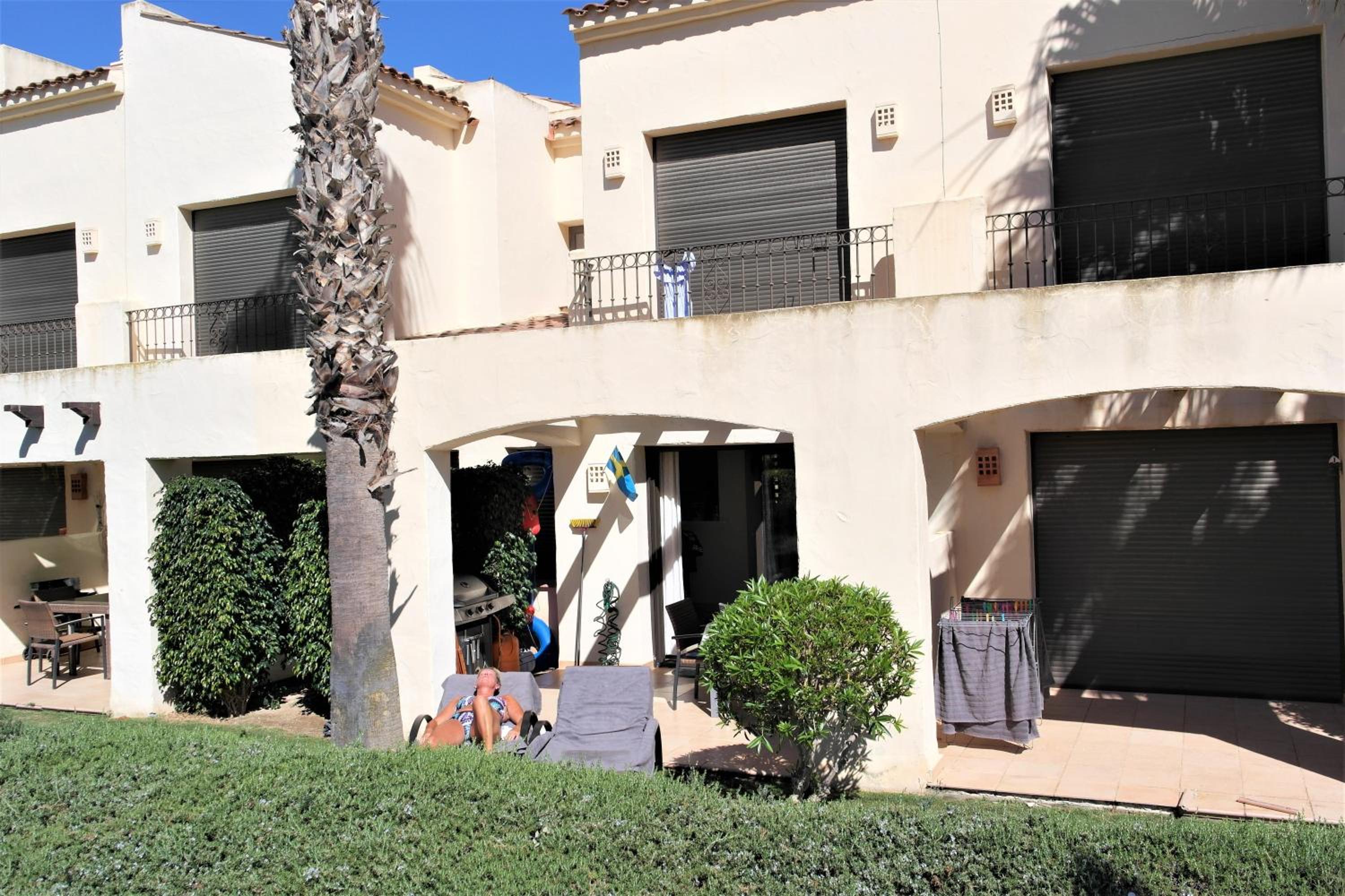 Townhouse overlooking the pool view 3