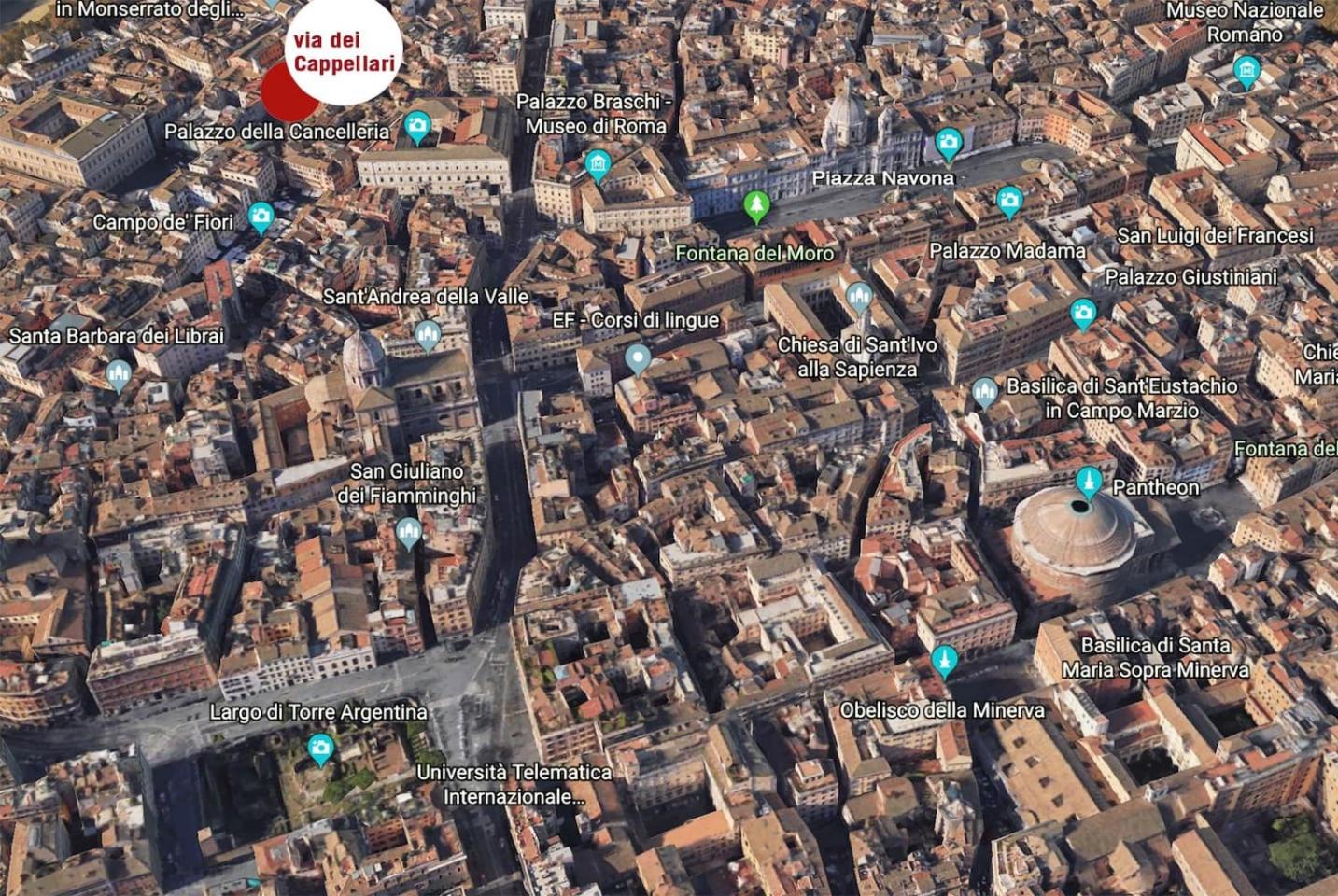 Delizioso appartamento a Campo de' Fiori