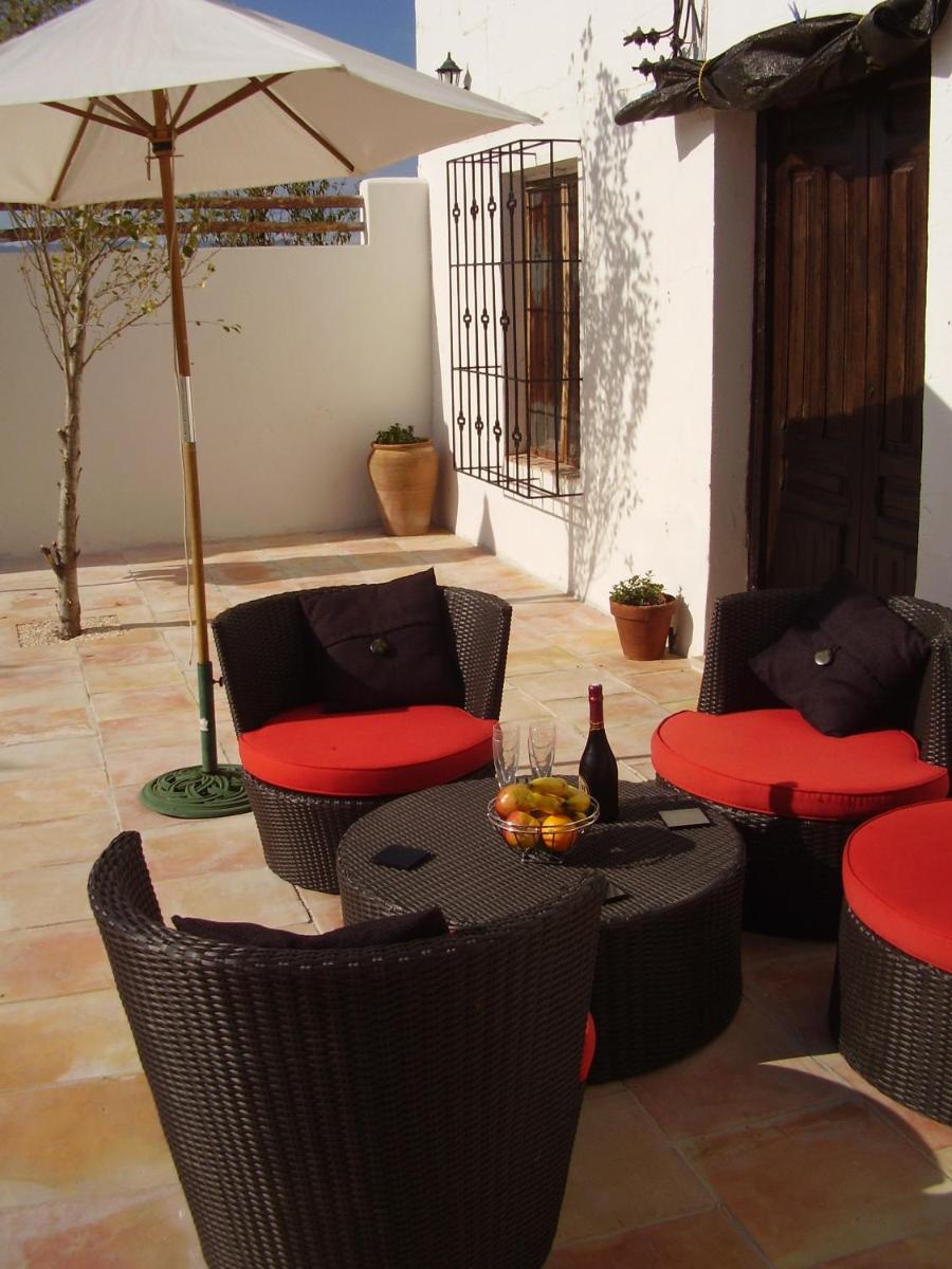 outdoor BBQ area
