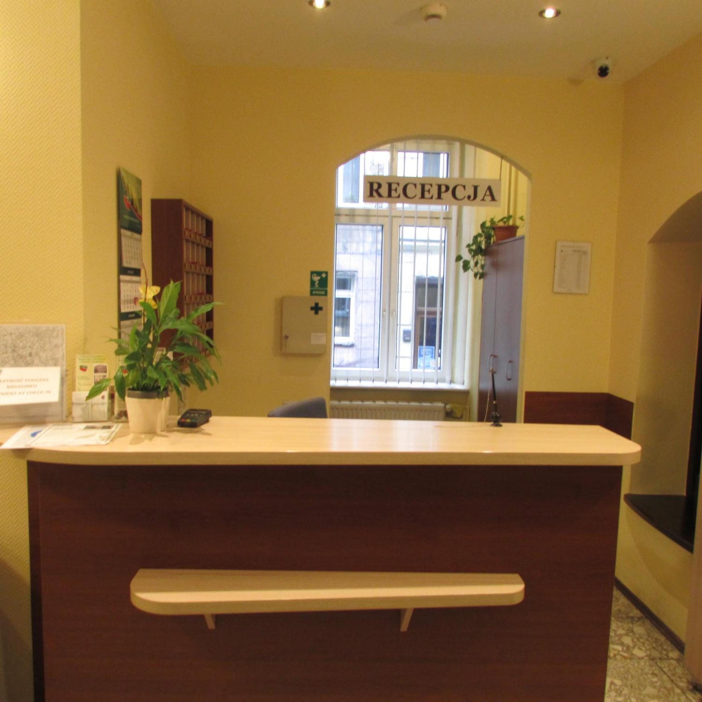 hotel reception
