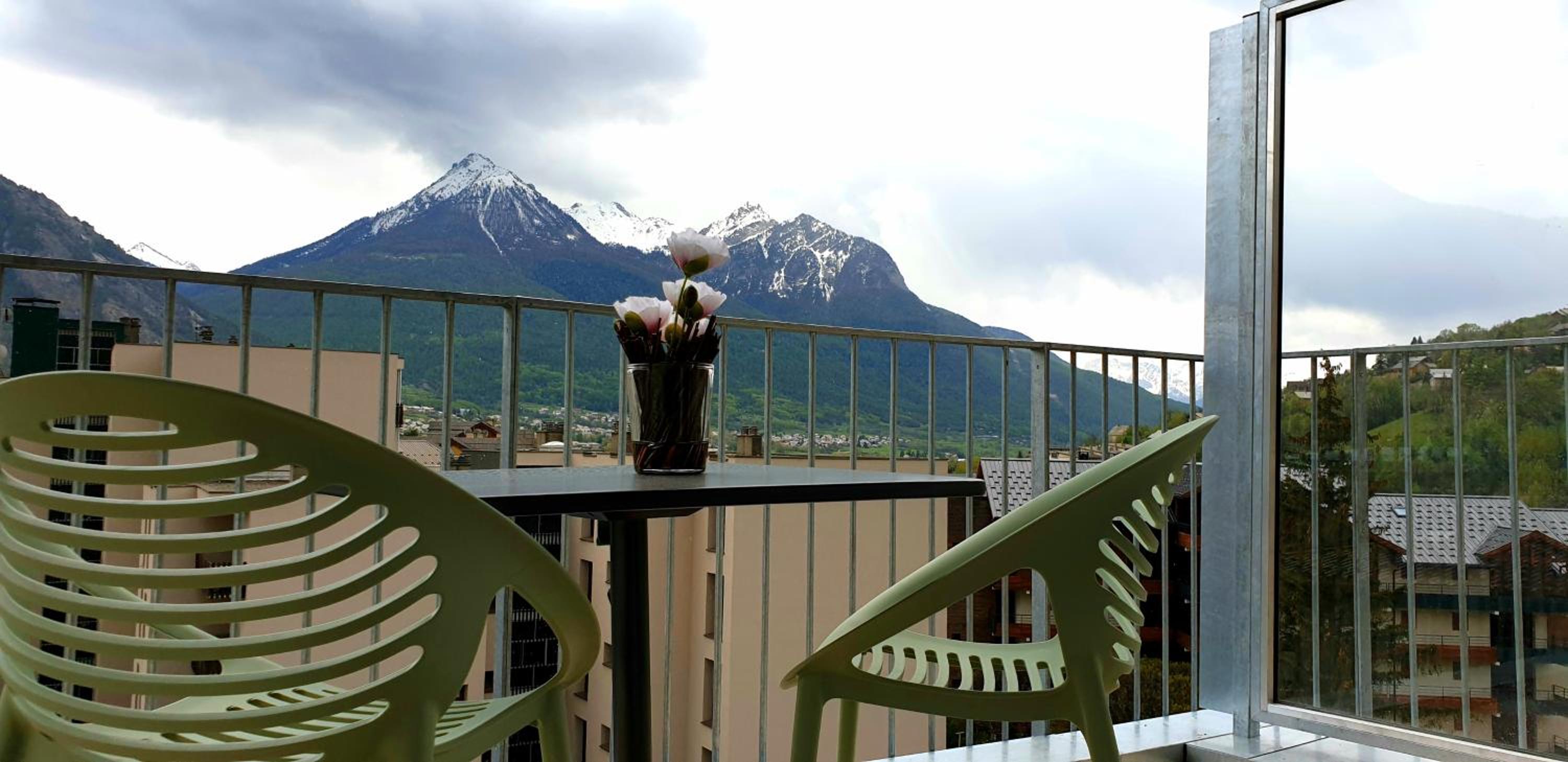 Domitys - Les Aiglons Blancs en Briançon — balcony