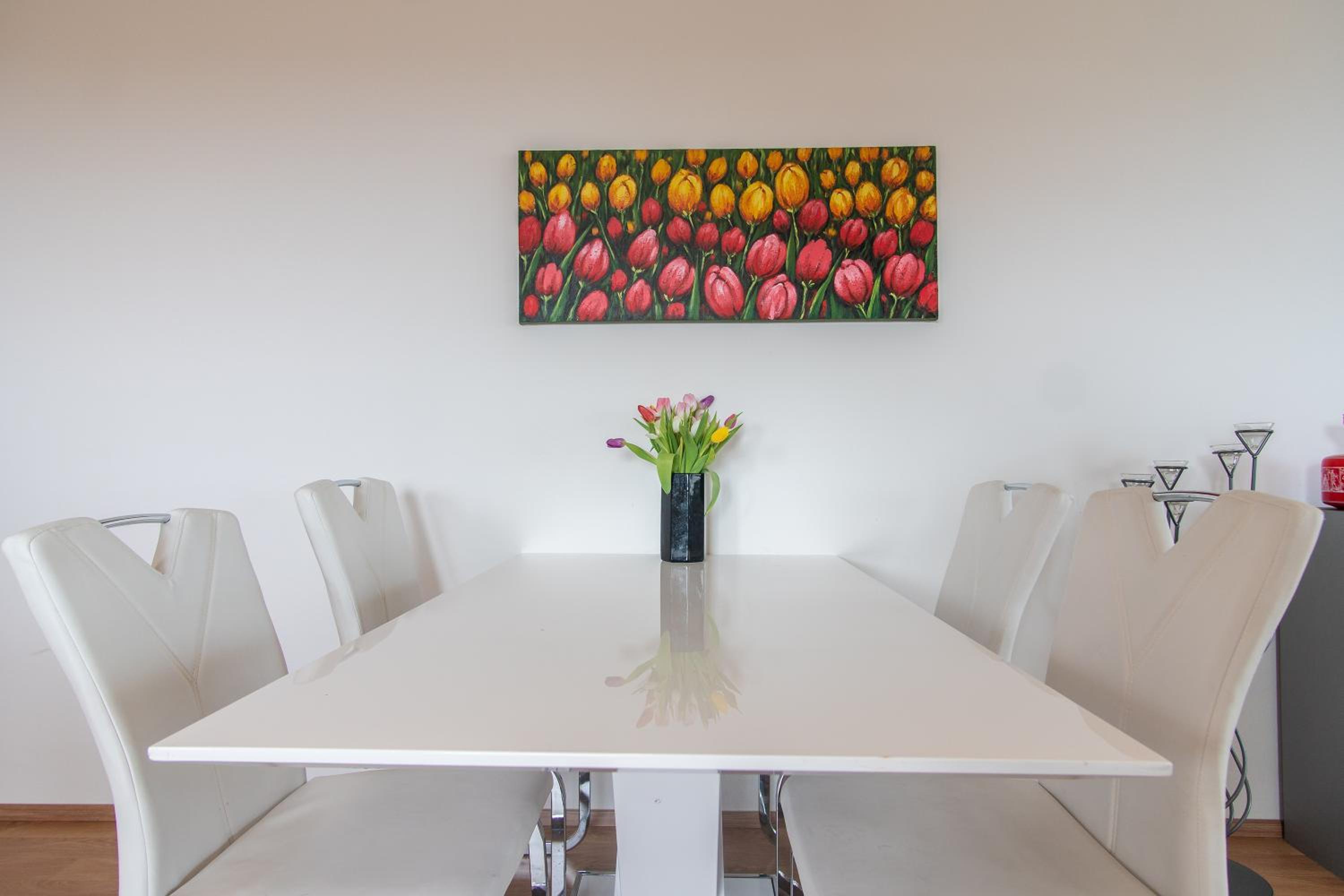 Spacious 3- rooms appartment with two terraces