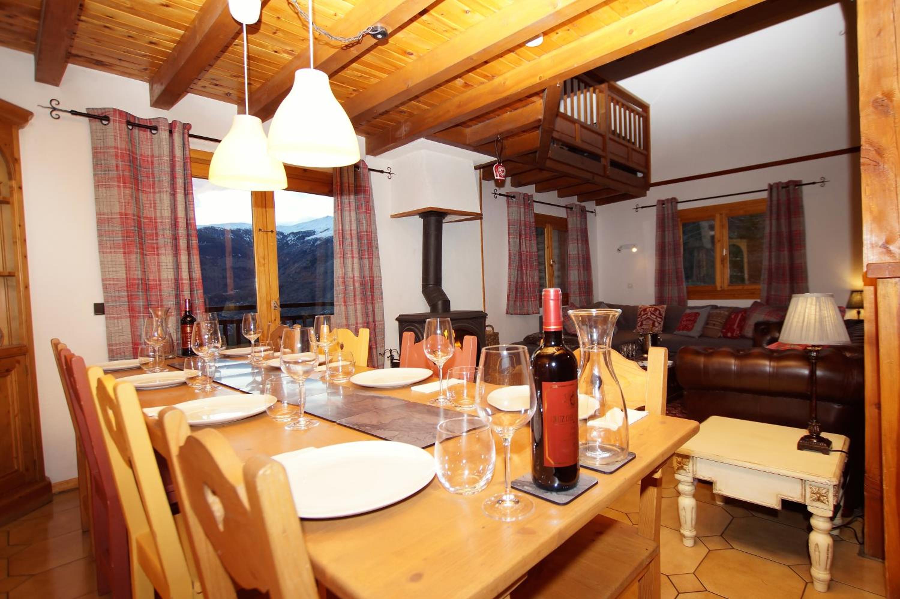 Chalet du Pre view 2