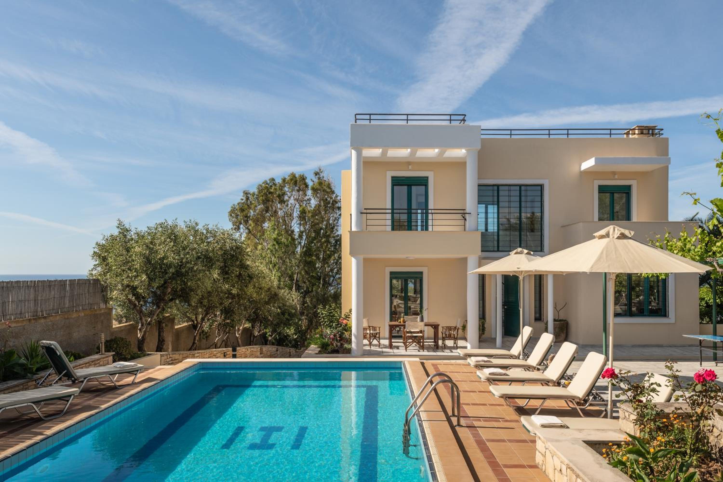 OLIVETUM holiday villa view 2