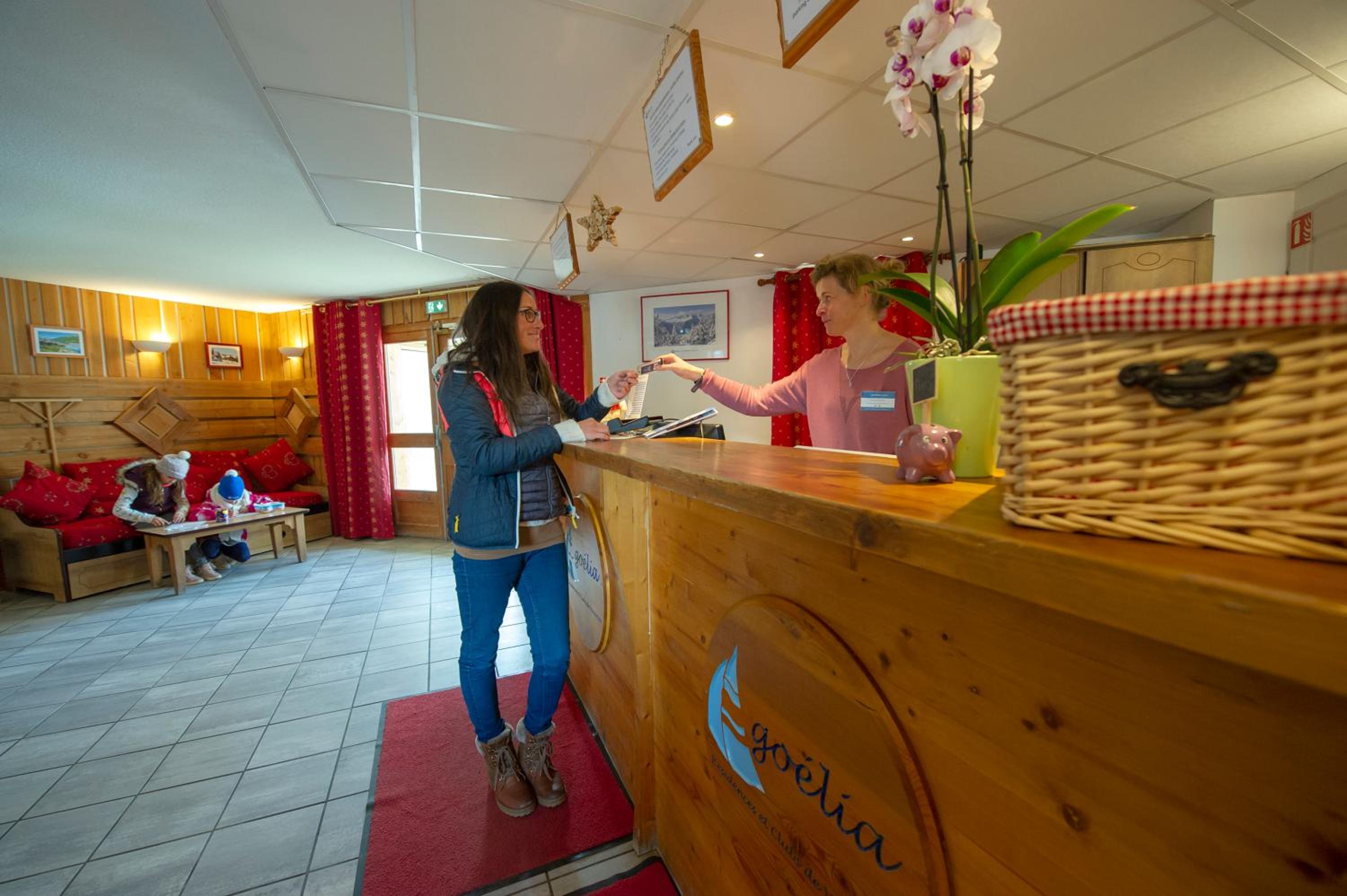 hotel reception
