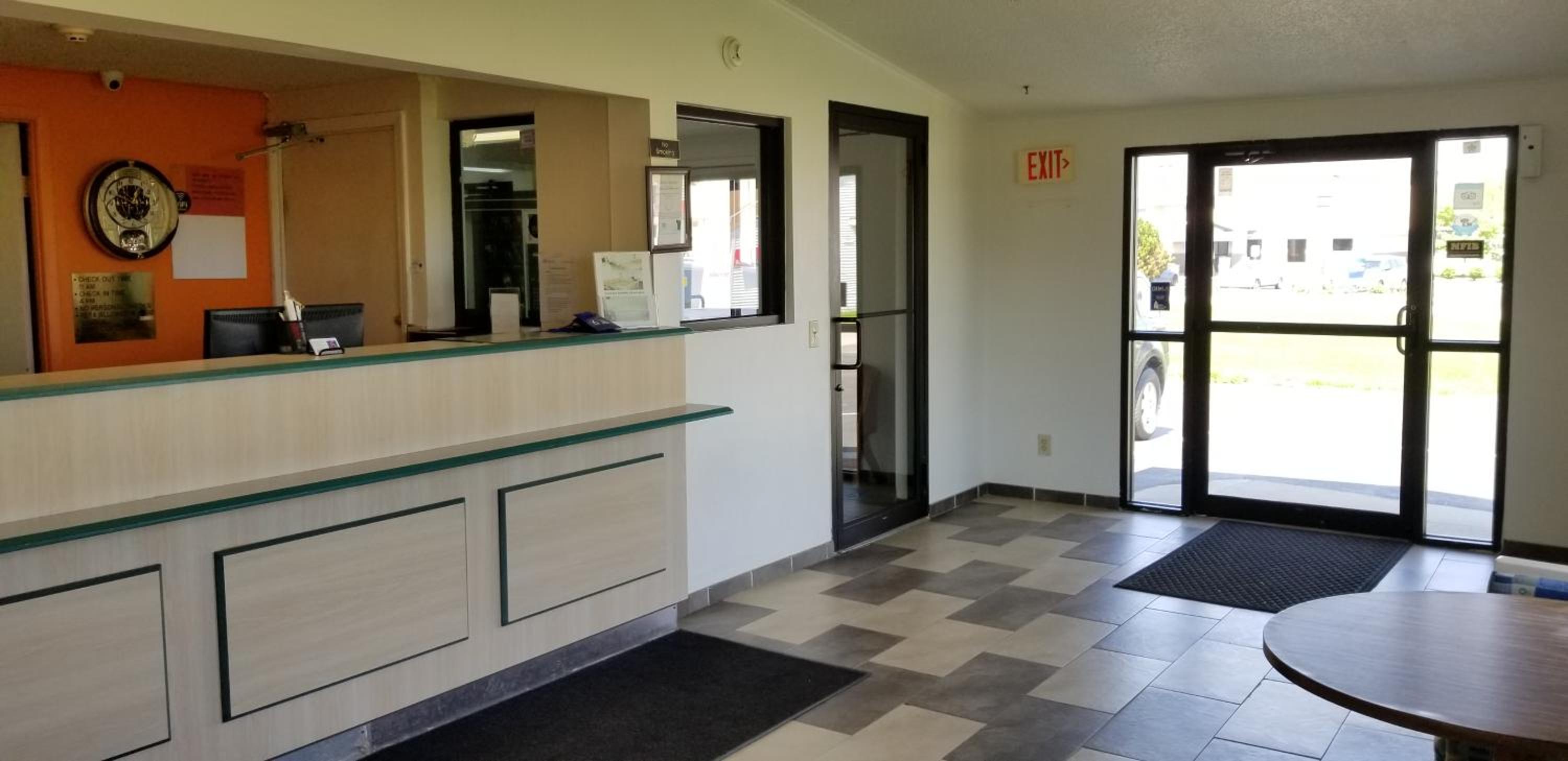 hotel reception