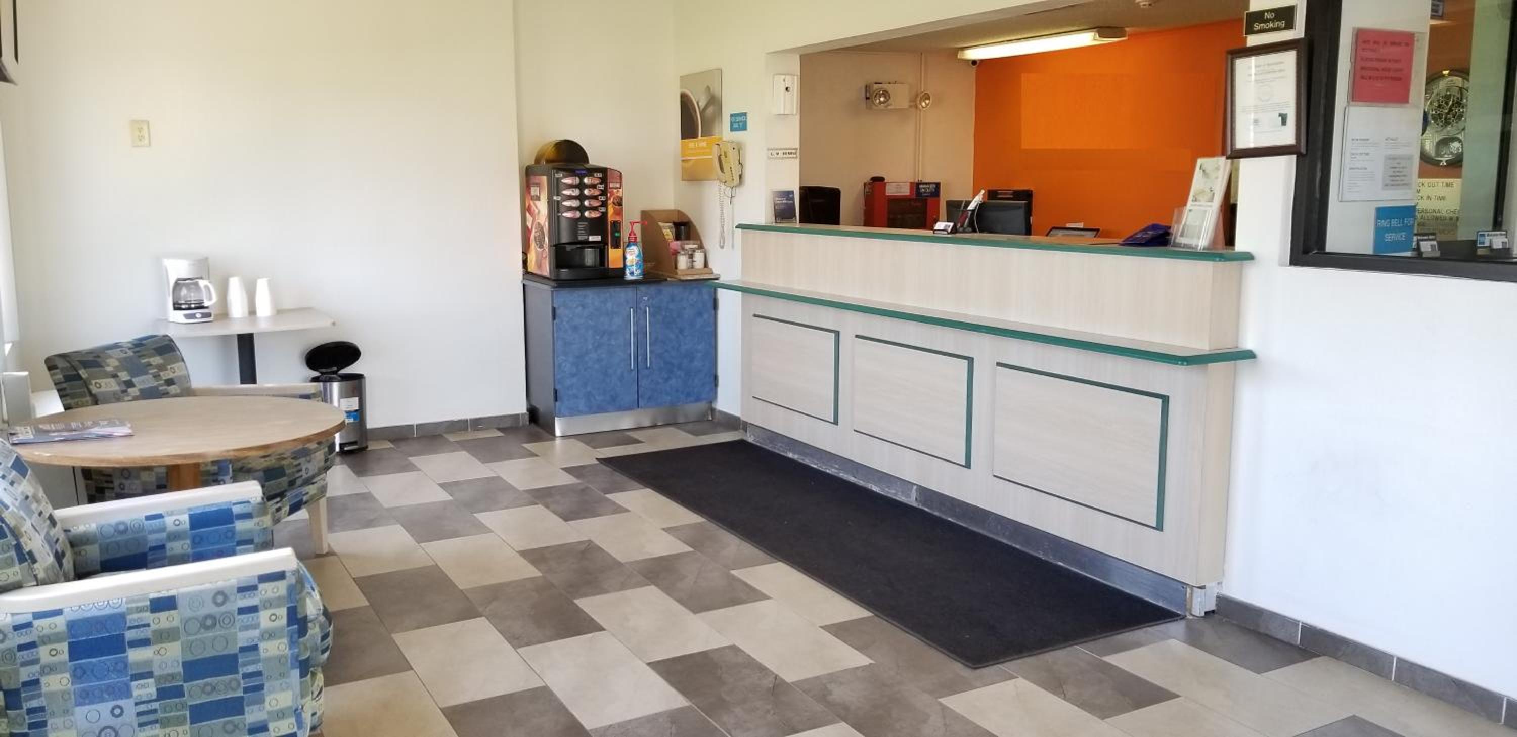 hotel reception