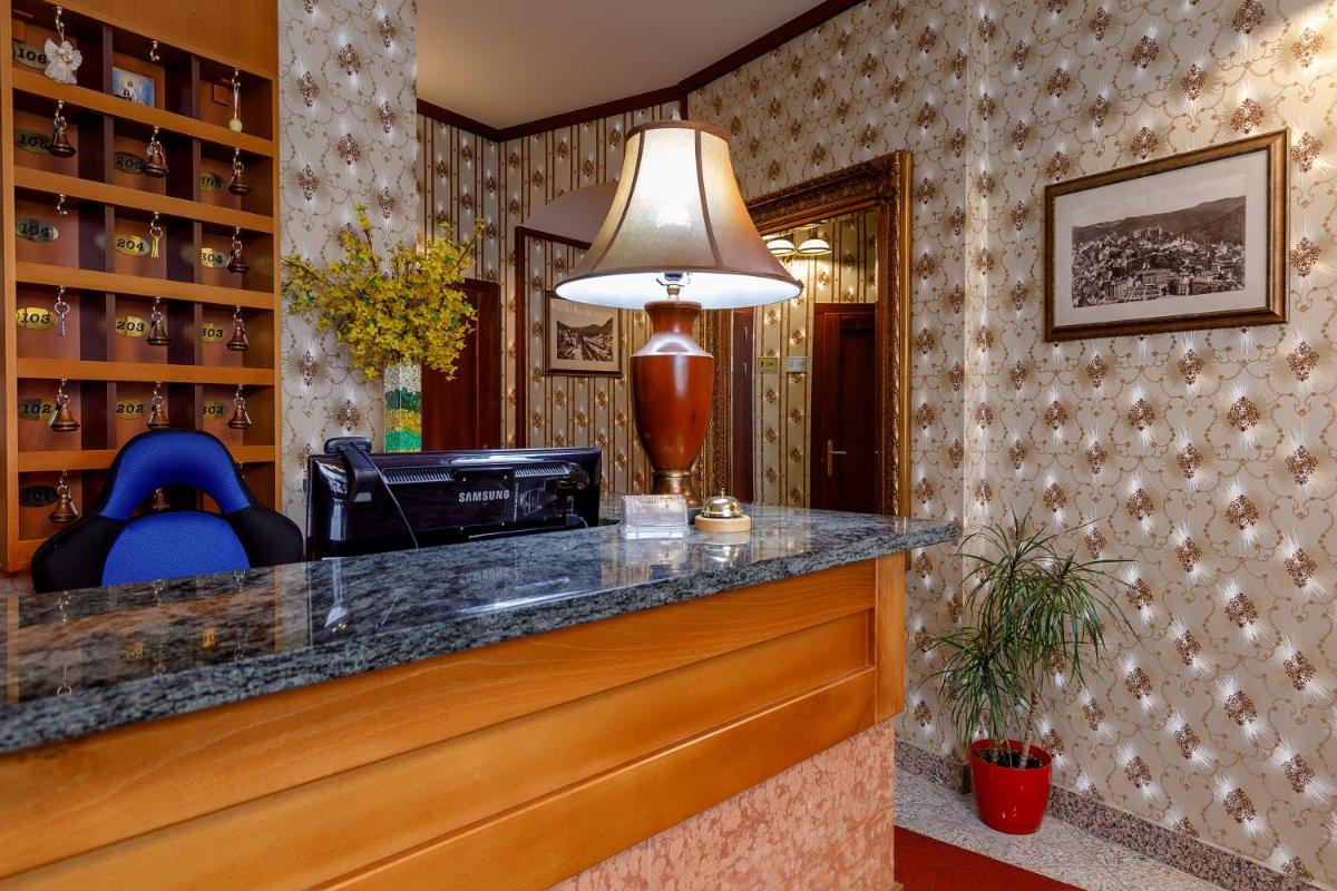 hotel reception