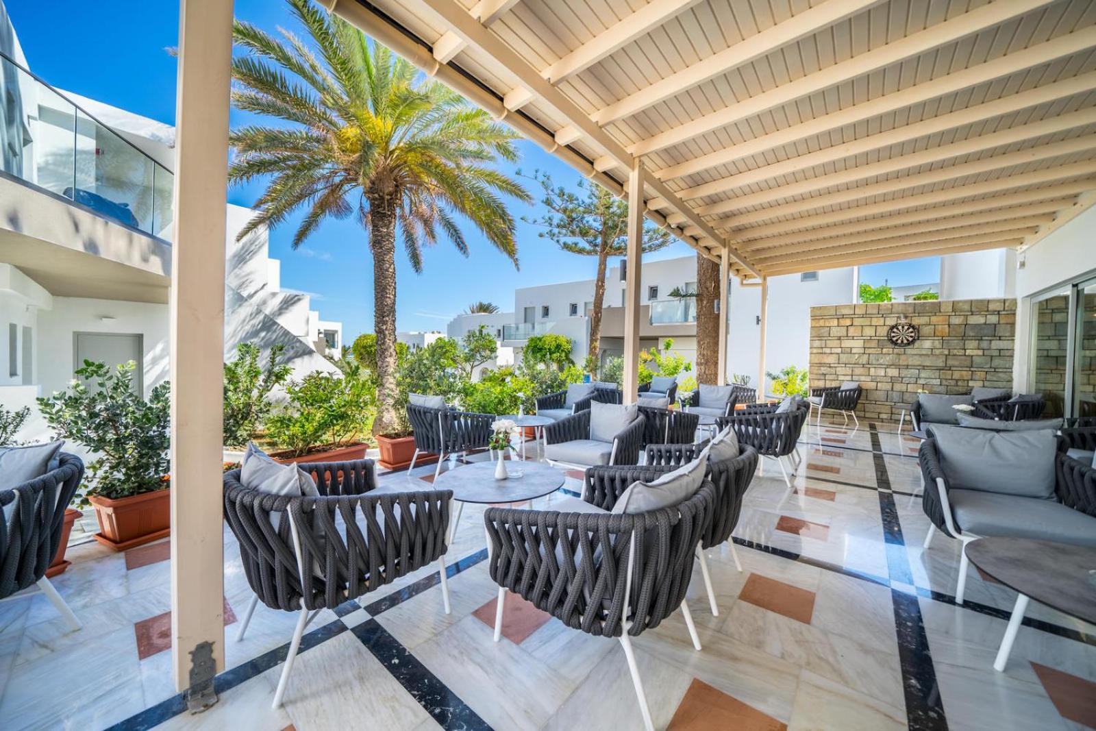 outdoor BBQ area