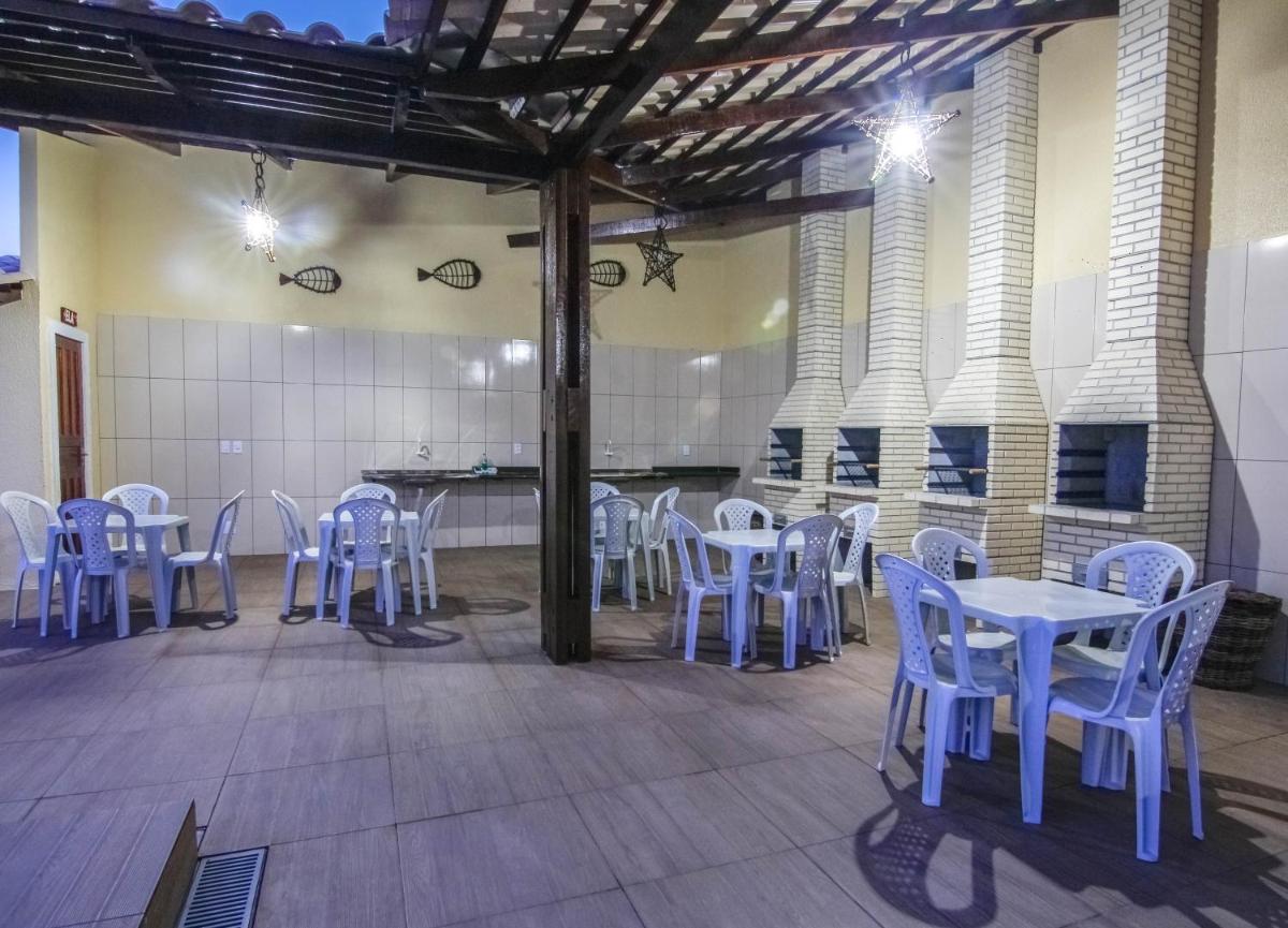 outdoor BBQ area