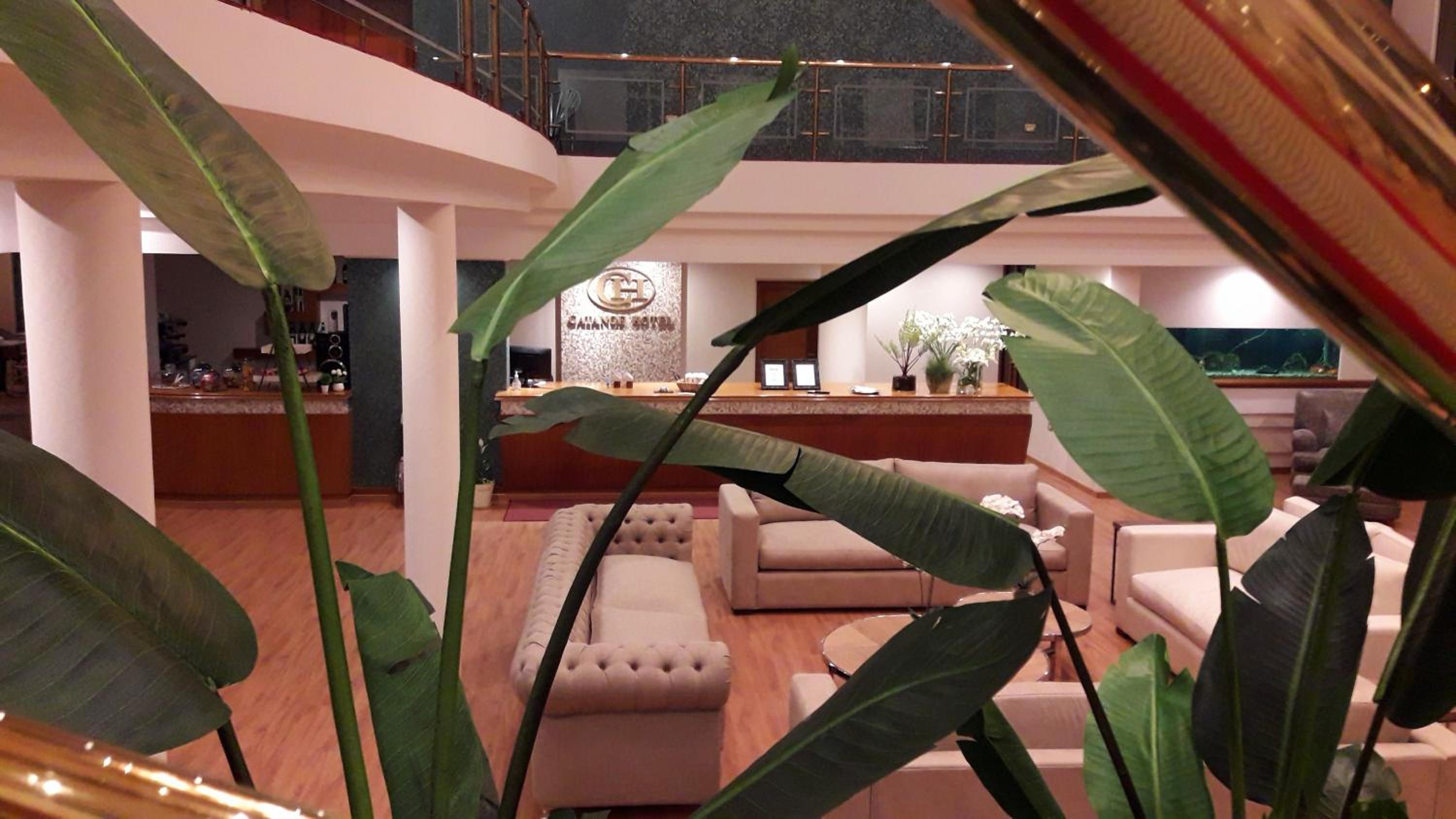 hotel reception