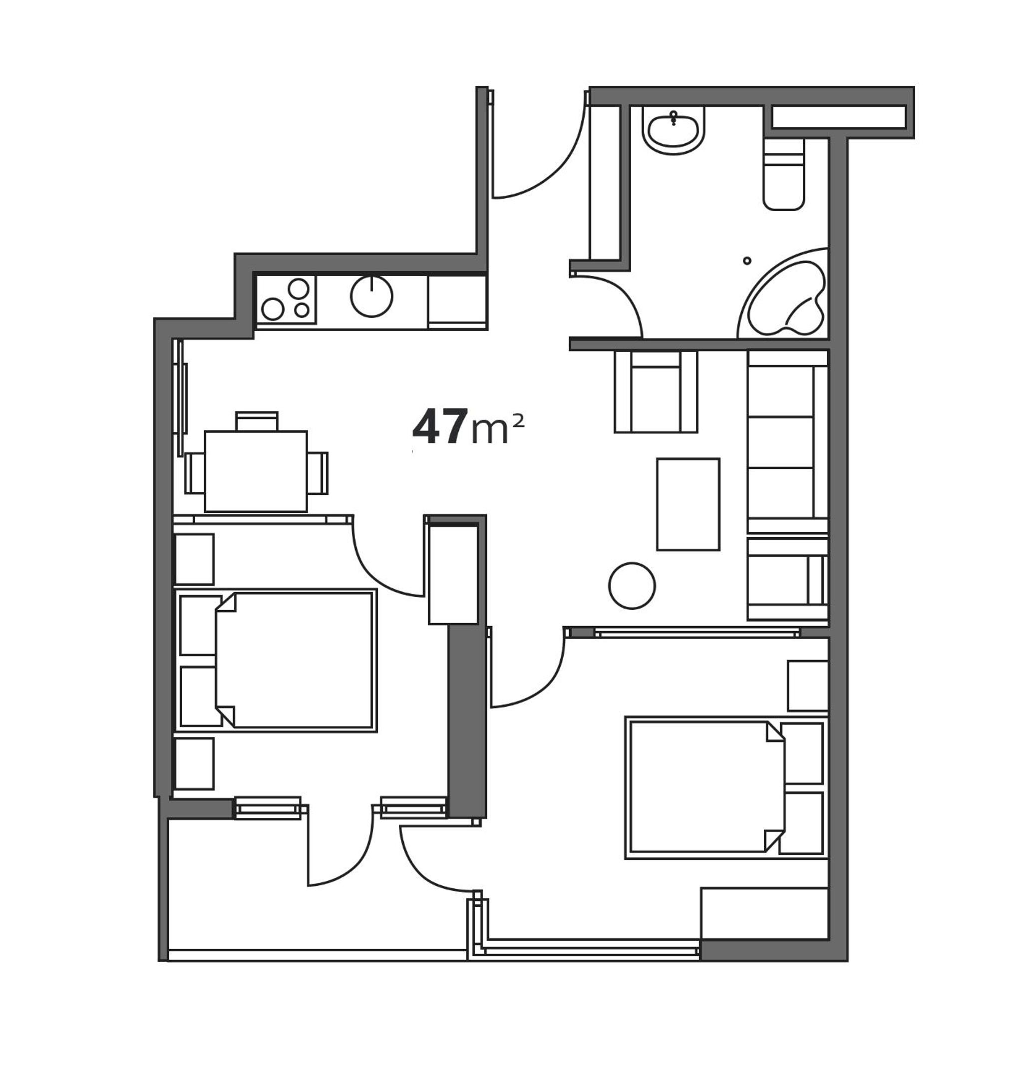 Nukri's Apartment view 3
