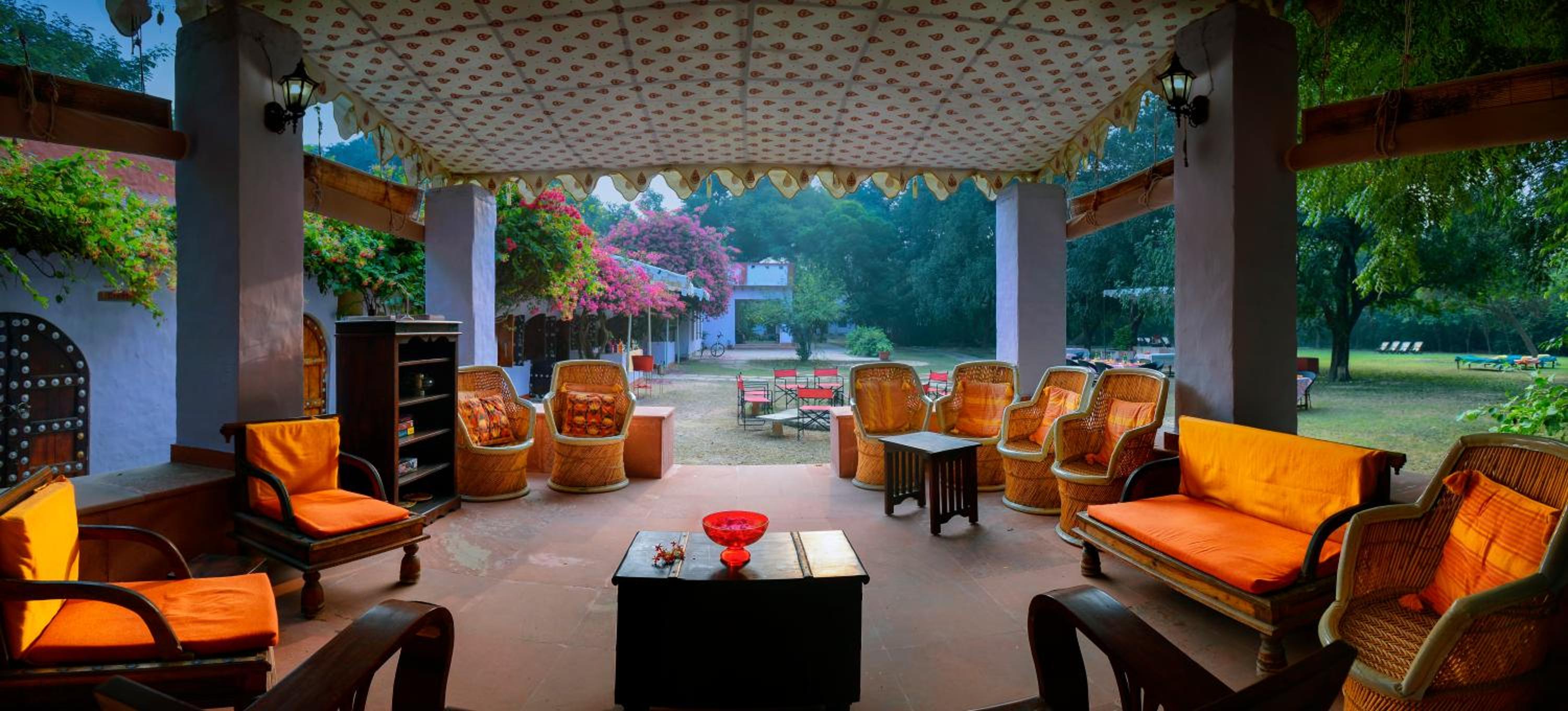 Mela Kothi - The Chambal Safari Lodge view 2