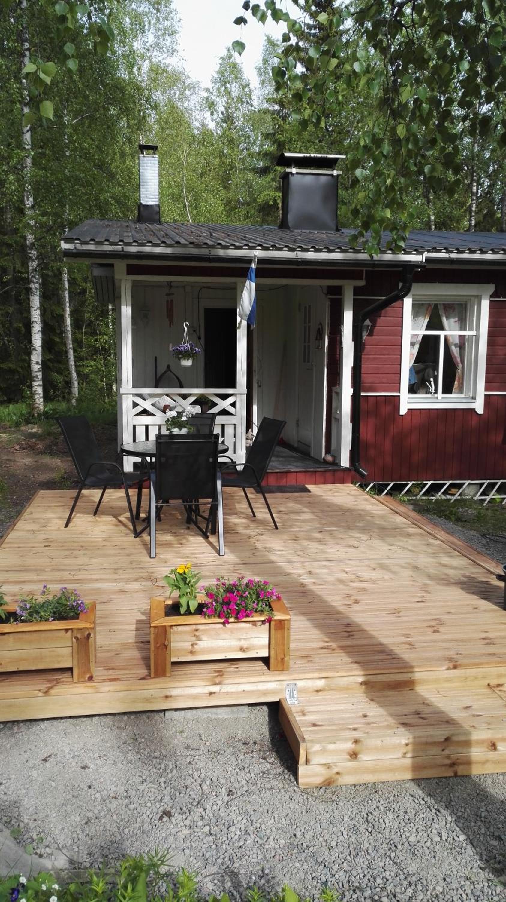 Ilmastoitu kesämökki Askolassa lähellä Porvoota