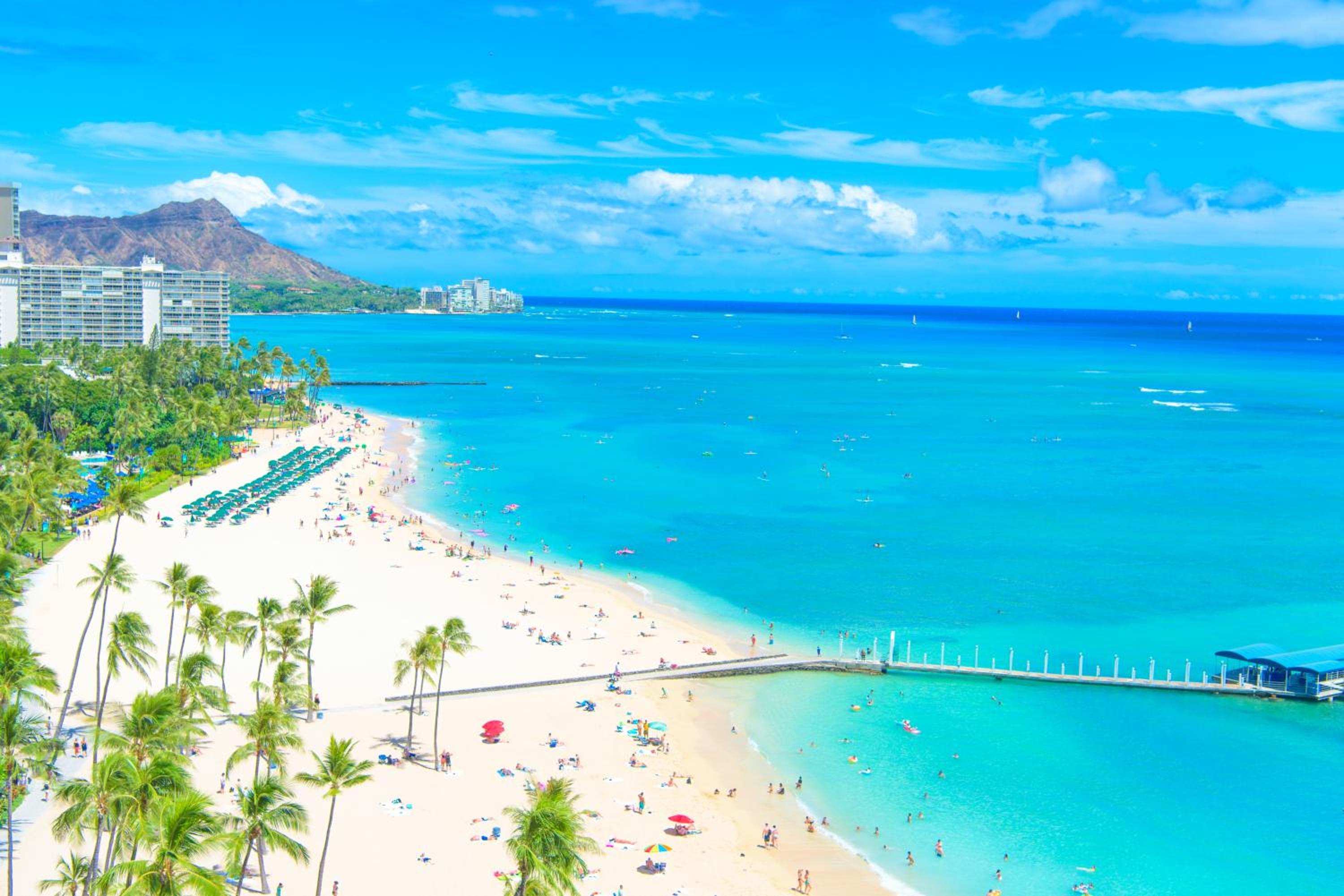 Waikiki Condo High Floor Views Beaches Convention Center