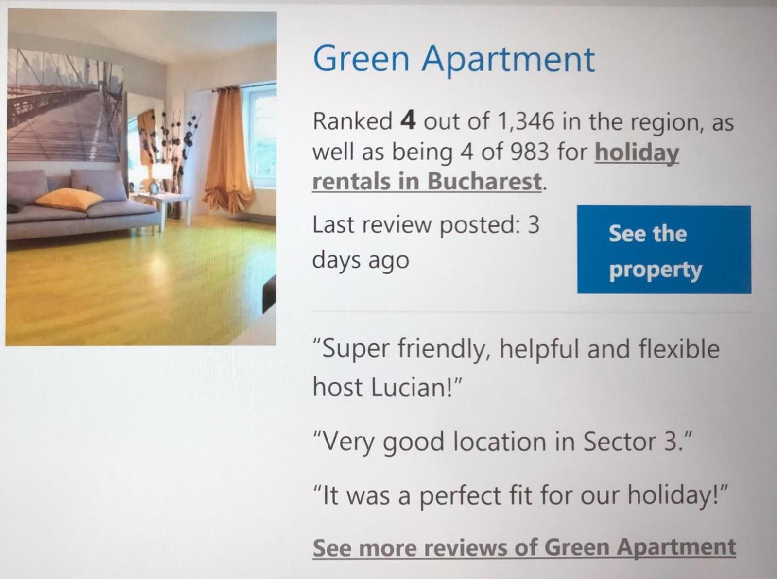 Green Apartment view 5