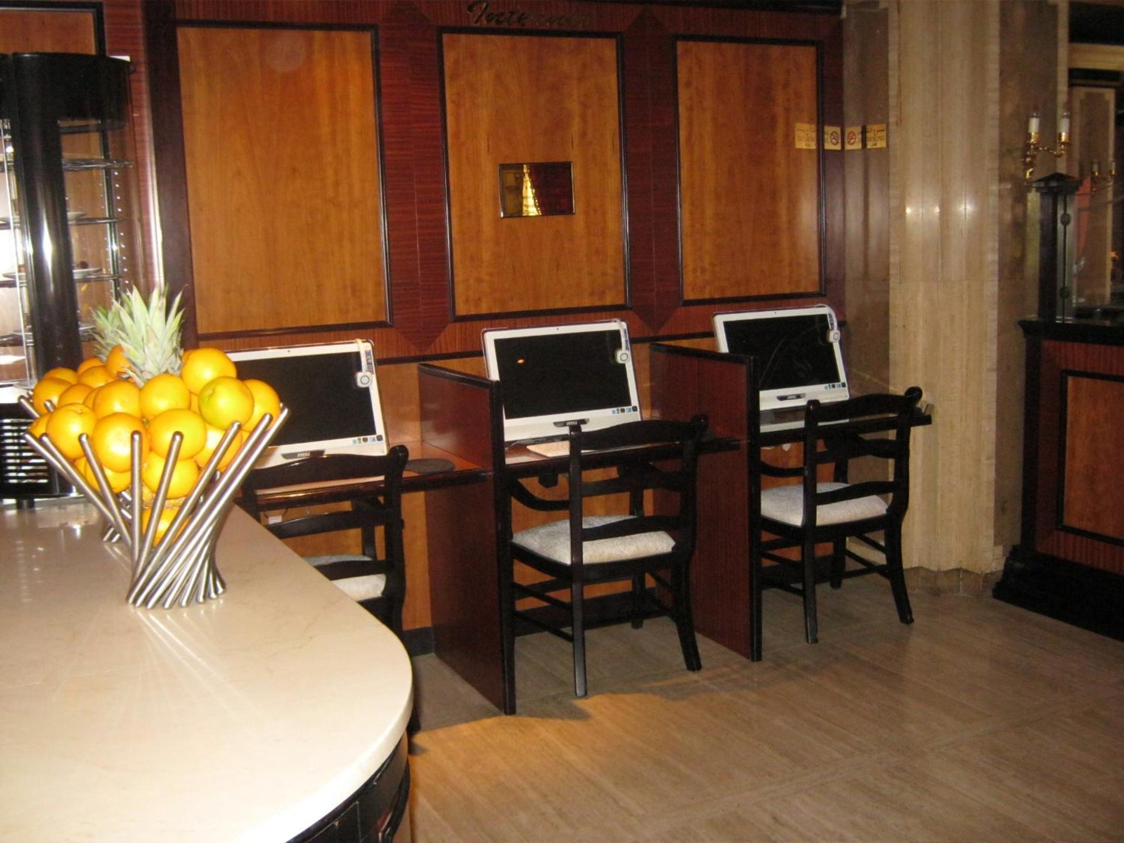 hotel reception
