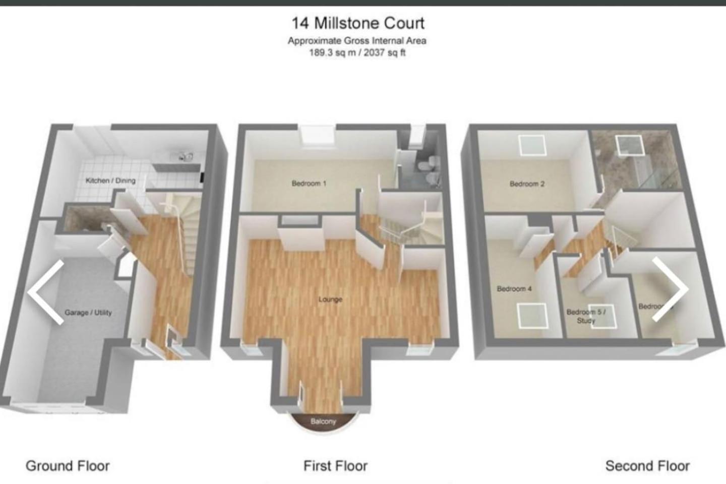 14 Millstone Court view 3