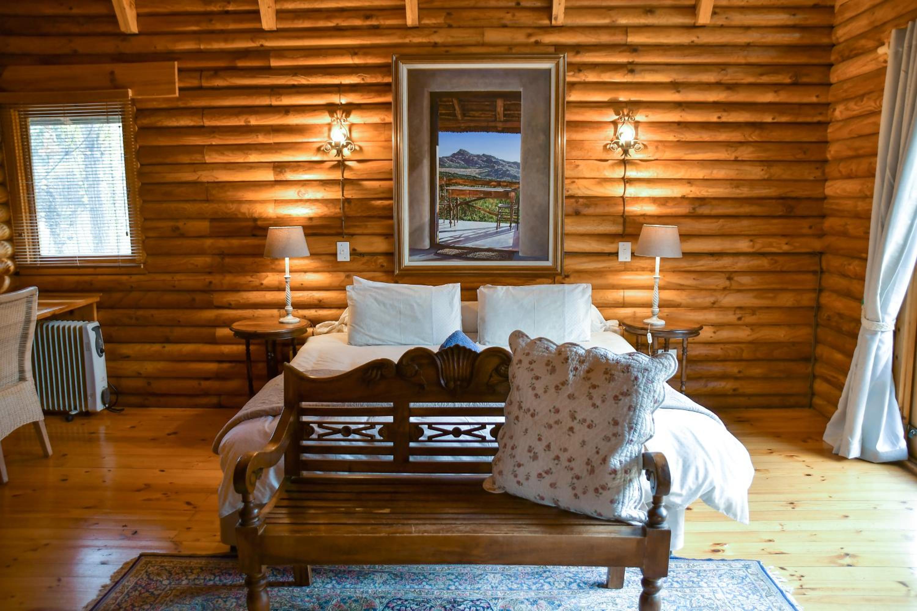 Clarens Log Cabin view 4