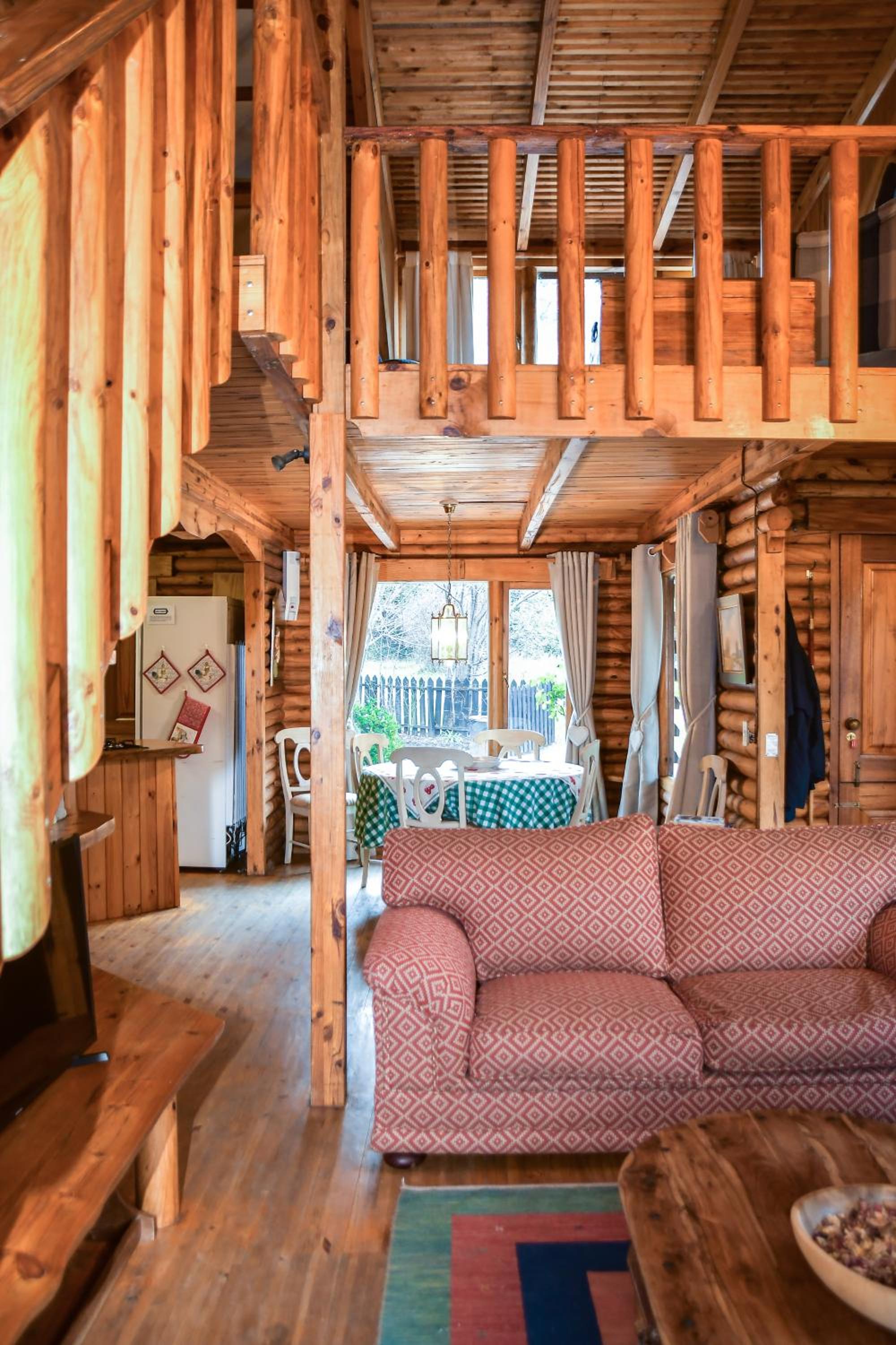 Clarens Log Cabin view 5